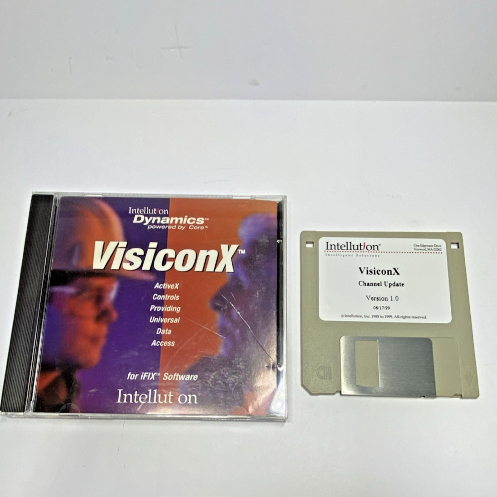 Intellution VisiconX V1.0 Utility Suites Software CD & Floppy Disk English