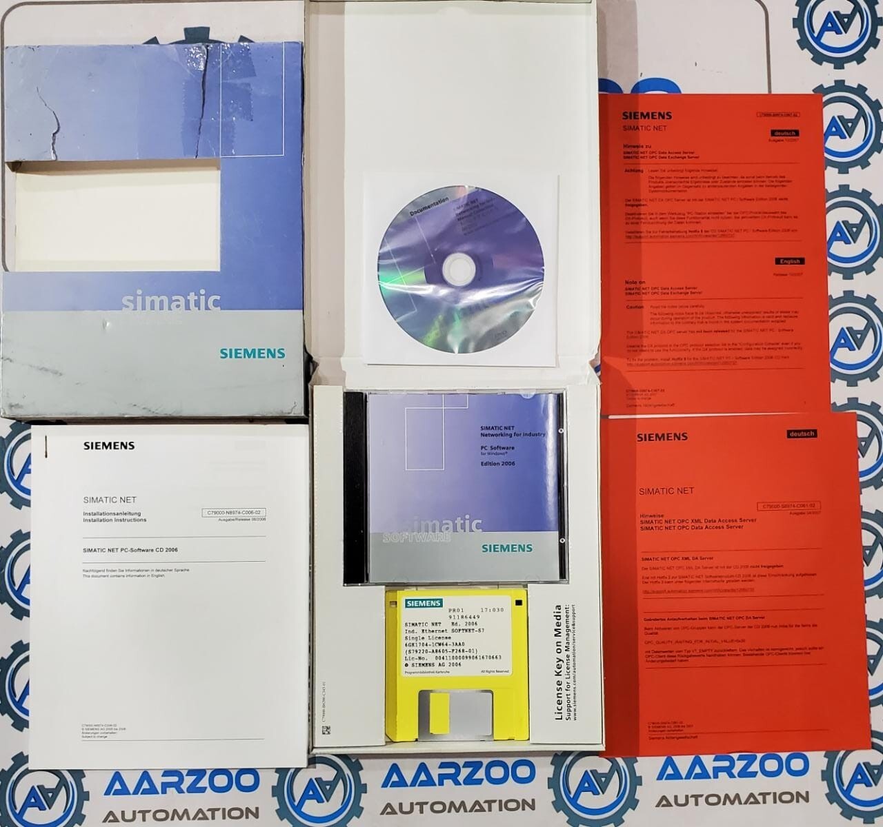 Siemens Simatic Net IE Softnet-S7 2006 6GK1704-1CW64-3AA0