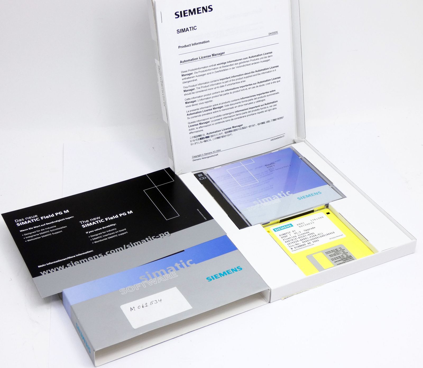 Siemens Simatic S7 6ES7810-4CC07-0YE5 6ES7 810-4CC07-0YE5 Step7 V5.3 -Unused/Original Packaging