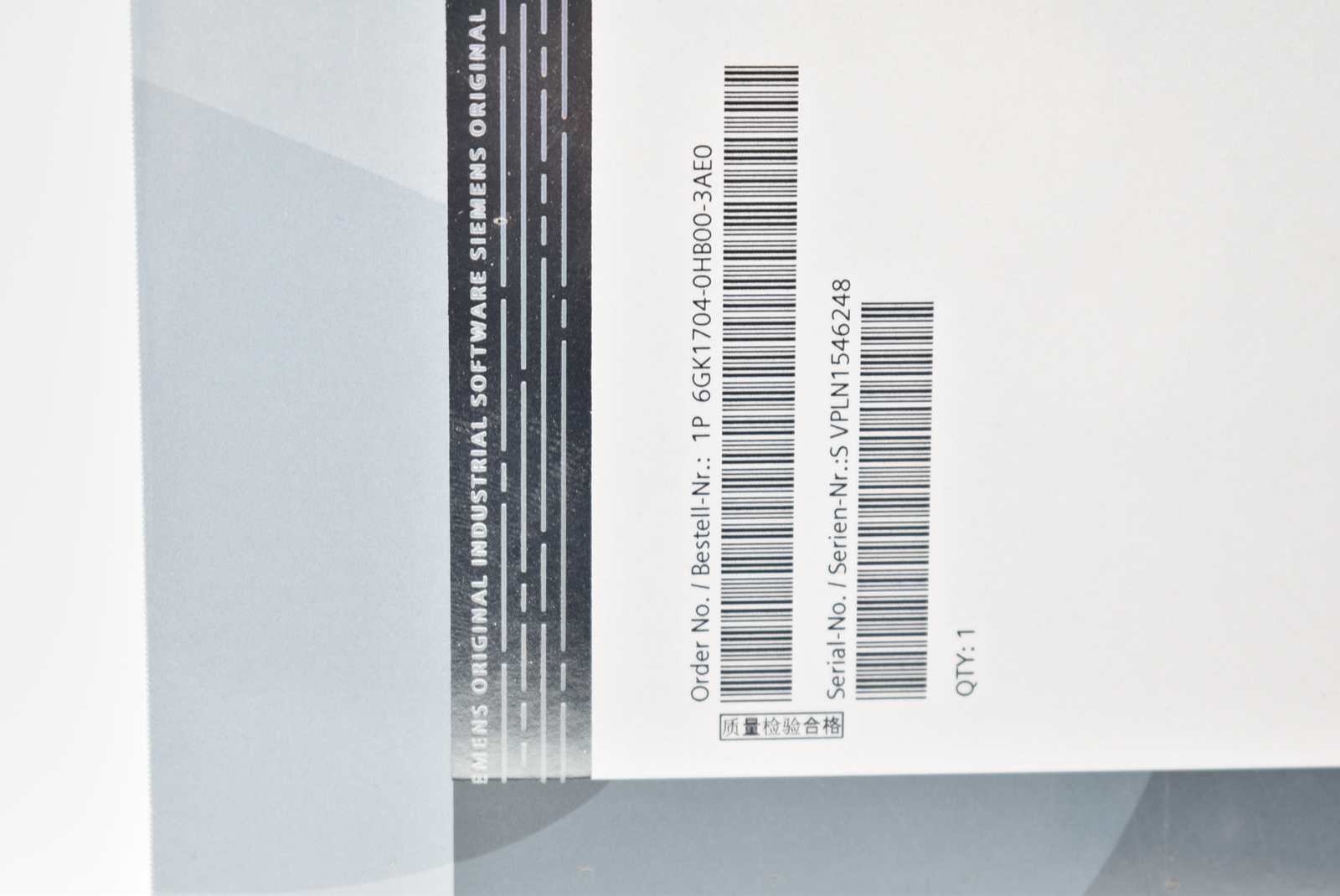 Siemens simatic NET SOFTNET-IE S7 Upgrade V15 SP1 Redconnect 6GK1704-0HB00-3AE0
