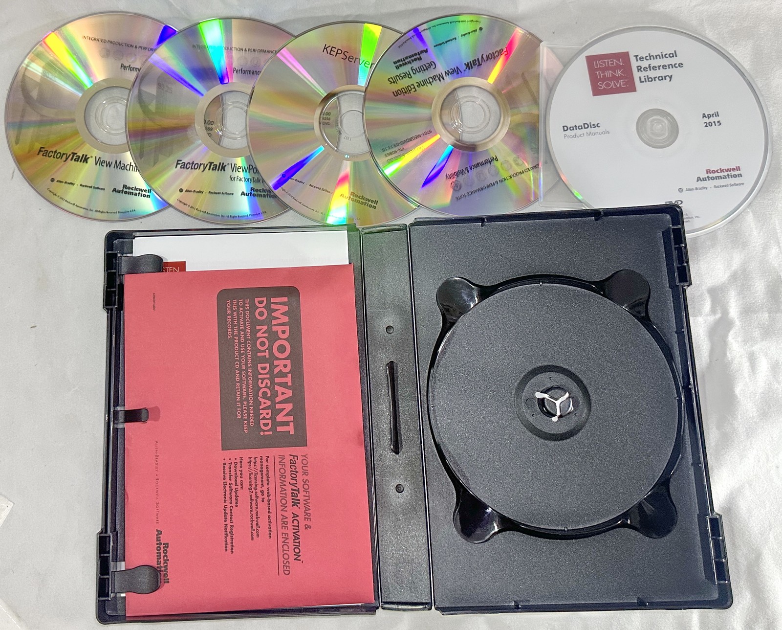 Rockwell FactoryTalk View Software Suite 9701-VWSTMENE *NEW*