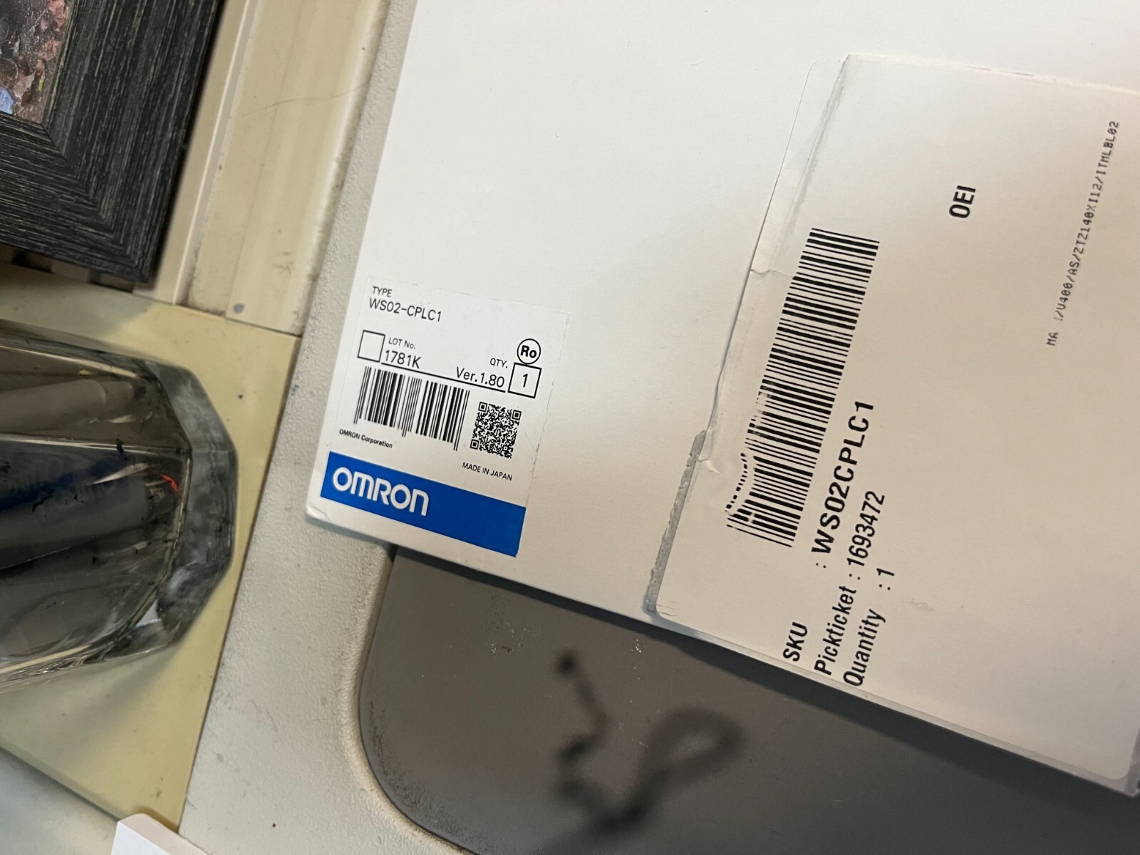 Omron WS02-CPLC1 1x License CD Media CX-COMPOLET Software With SYSMAC Gateway