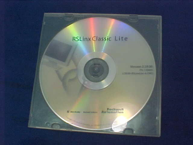 ROCKWELL AUTOMATION RSLINX CLASSIC LITE DVD 2.59 SI
