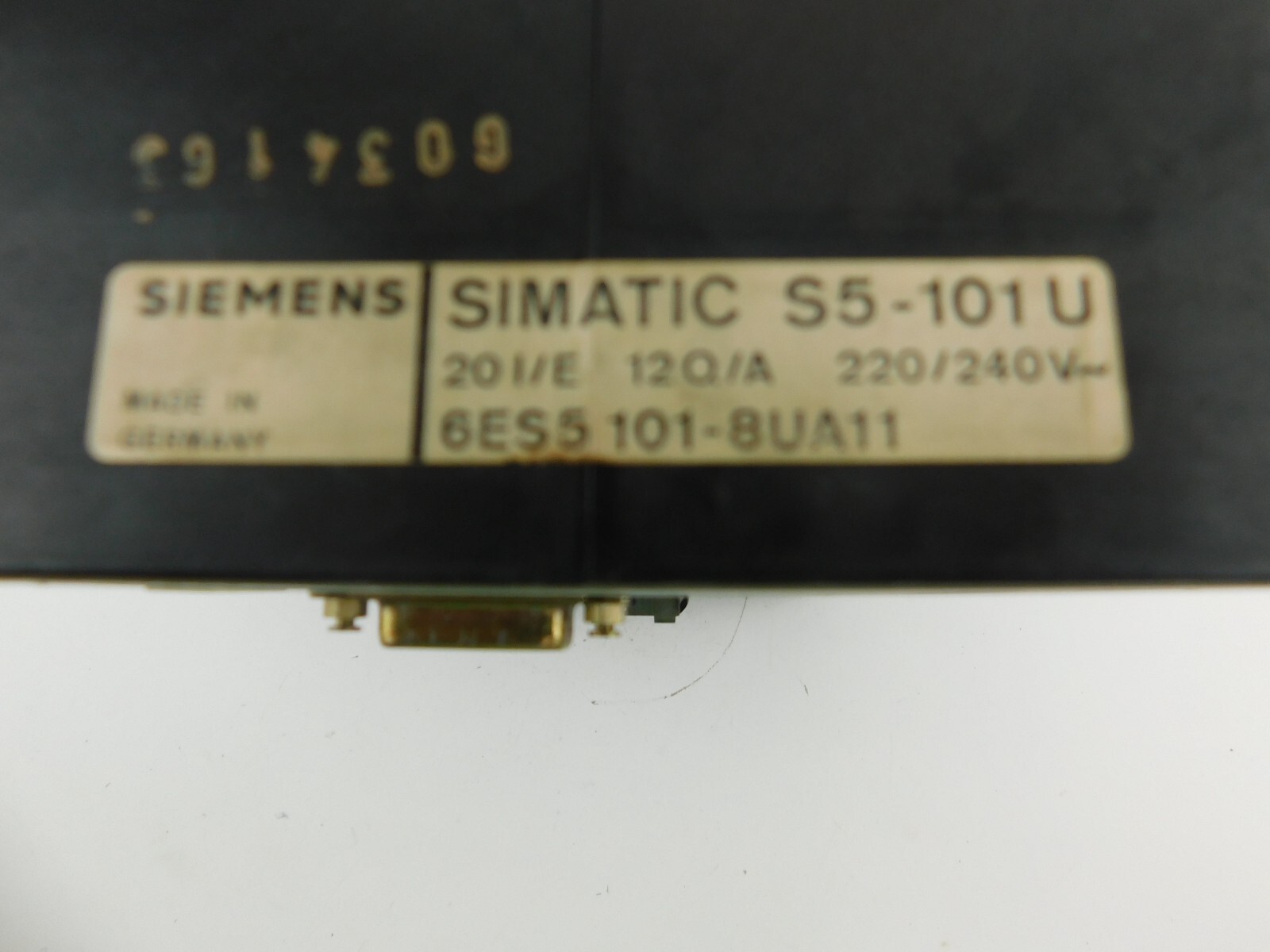 Siemens Simatic s5-101u 6es5 101-8ua11
