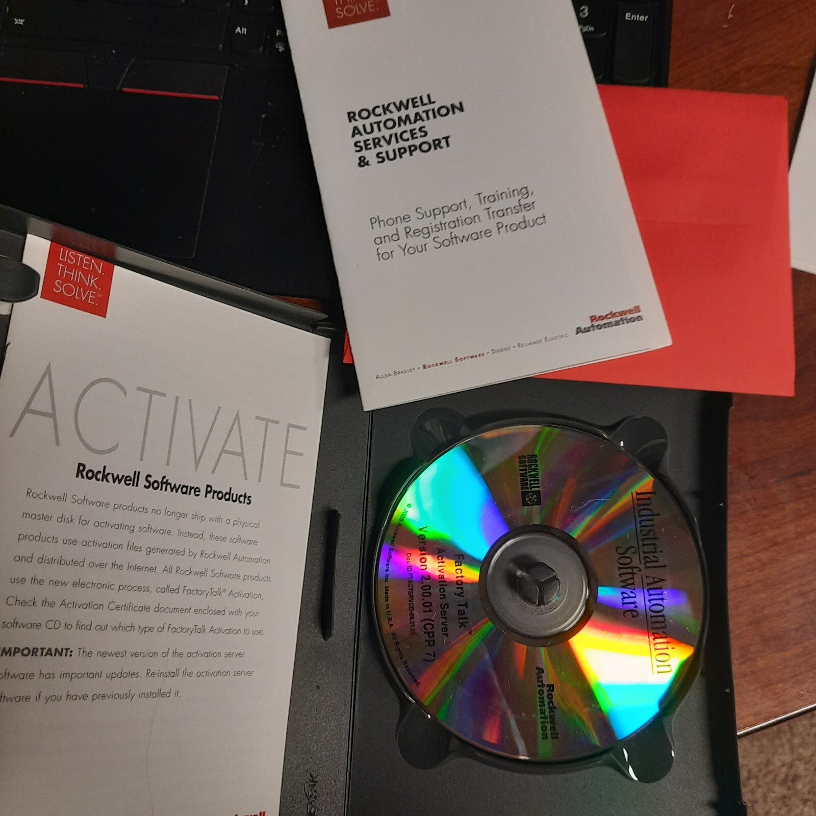 Rockwell Automation 9305RSVADFCENE RSView32 Factory Talk Version 2.00.01 CPR 7