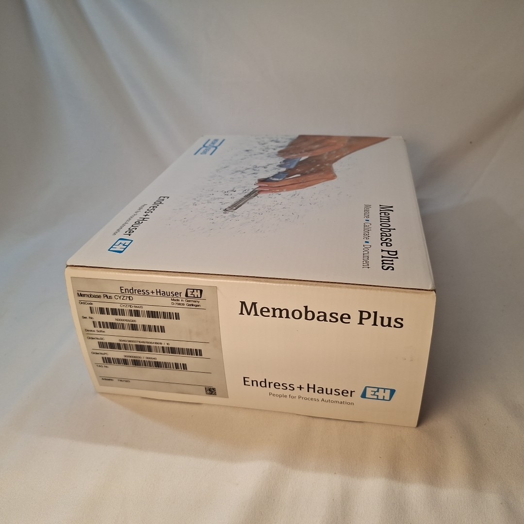 Endress Hauser Memobase Plus CYZ71D Liquid An. Multiparameter Software, Memosens