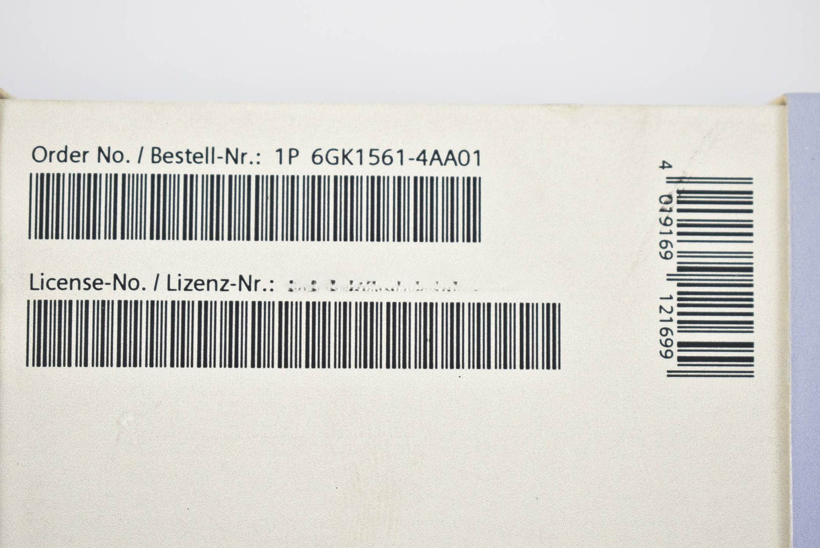 Siemens Simatic Software NET Driver Edition 2006 6GK1561-4AA01 (6GK1 561-4AA01)