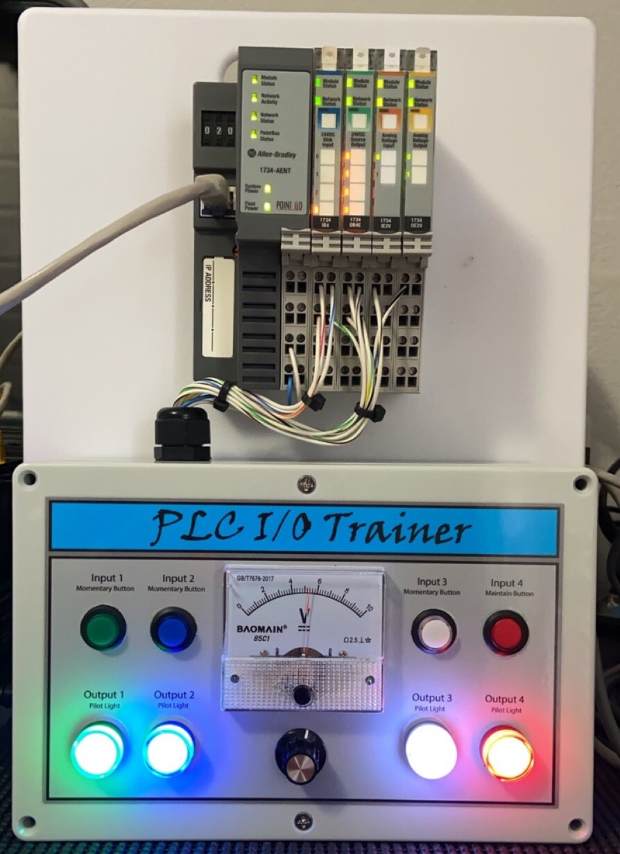 Allen-Bradley Point I/O PLC Trainer 1734-ANET, For ControlLogix, CompactLogix