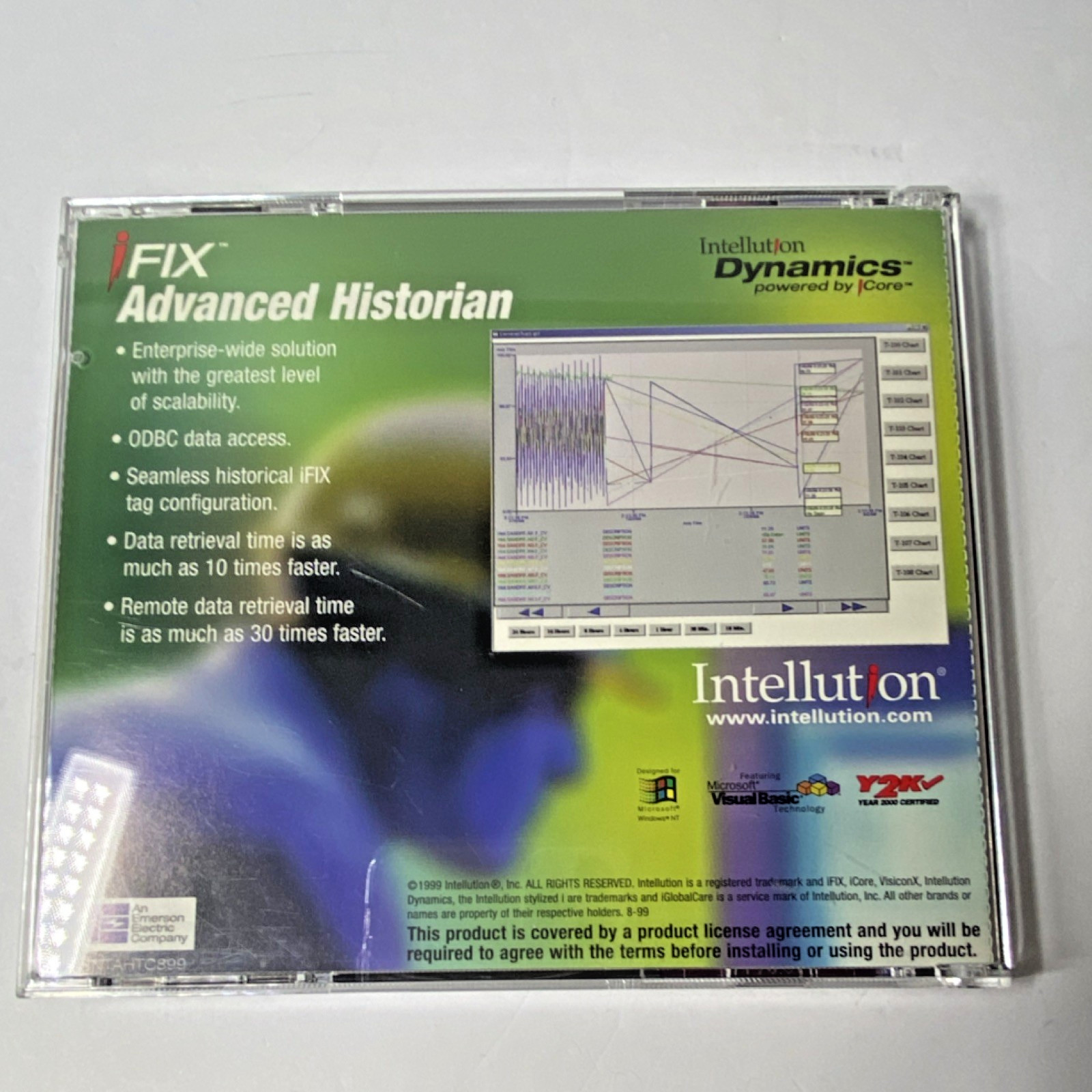 Intellution iFIX Advanced Historian Data Collection Software CD for Windows NT