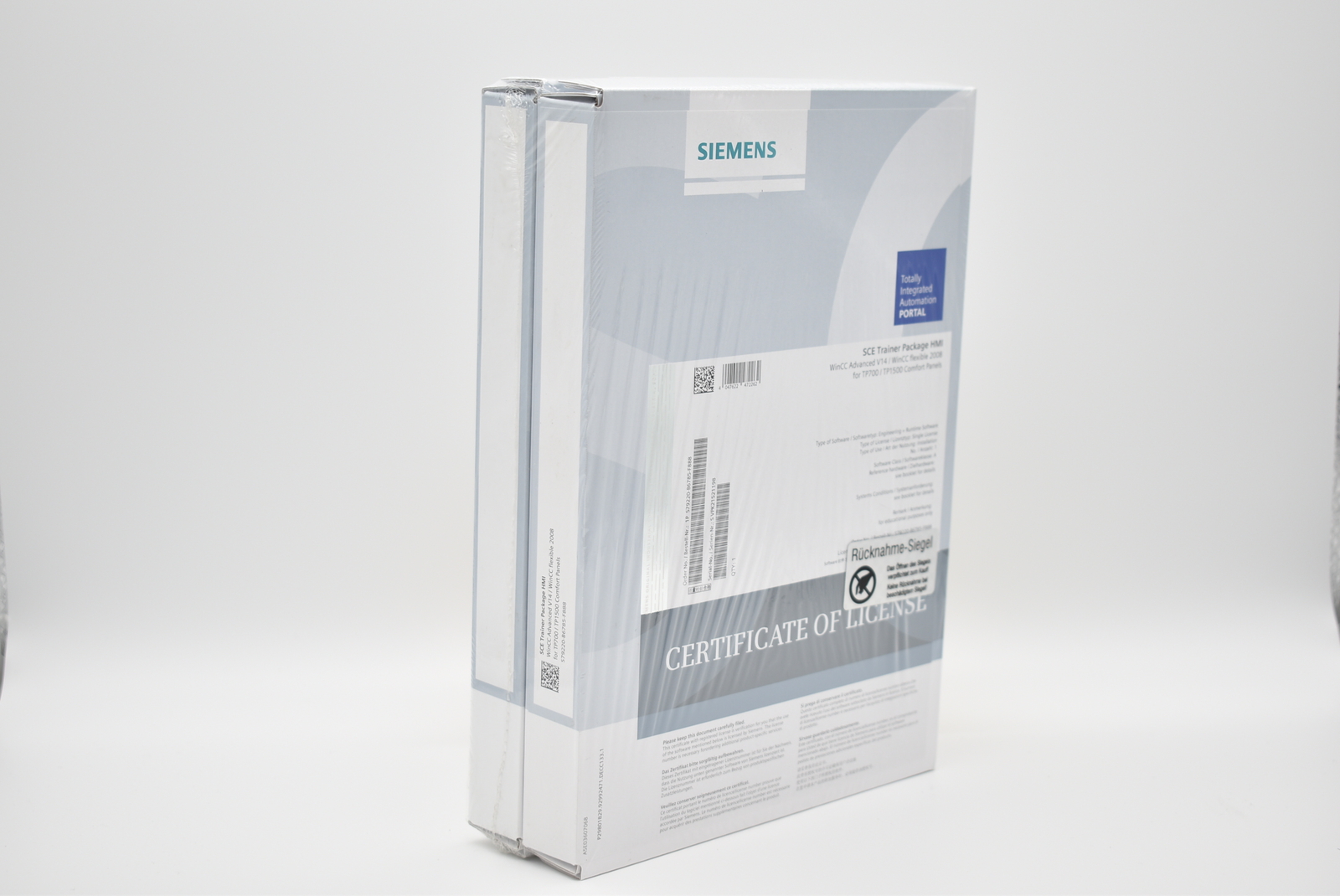 Siemens SCE Trainer Package HMI WinCC S79220-B6785-F888
