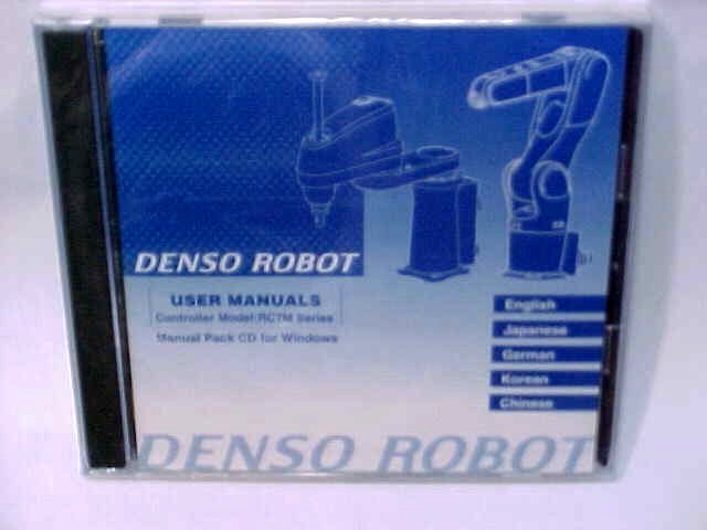 DENSO ROBOT USER MANUALS RC7M SERIES DISC SJ