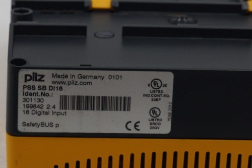 Pilz safety module PSSSBDI16 ref. D’Identification 301130 2.4