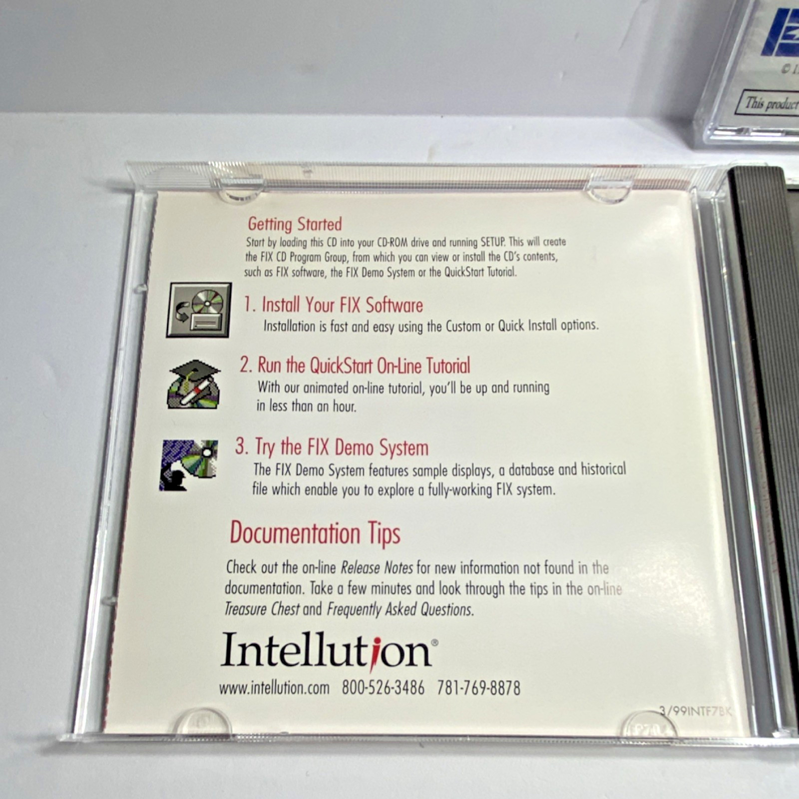 Intellution FIX 7.0 & FIX MMI 7.0 Industrial Automation Software CD Windows
