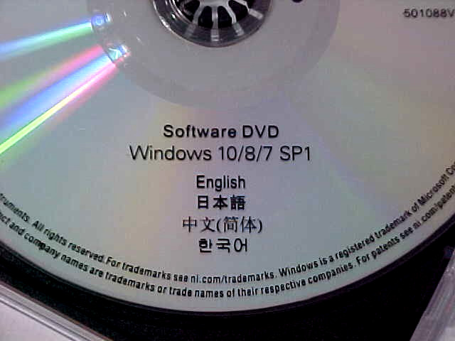 NATIONAL INSTRUMENTS NI-488.2 for Windows & LABVIEW REAL-TIME DVD SD