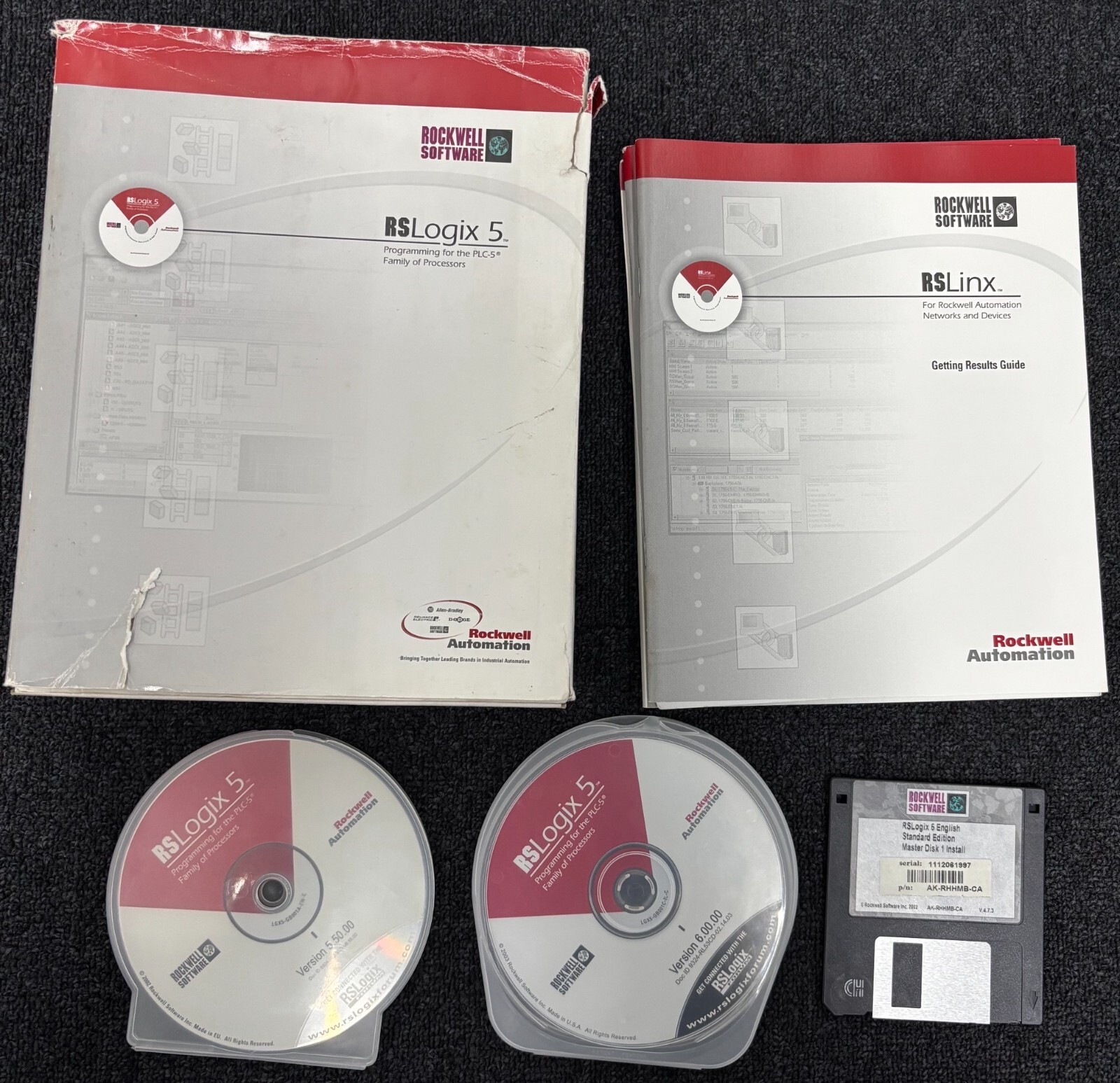 RS Logix 5 programming software Ver 6 with Activation licence