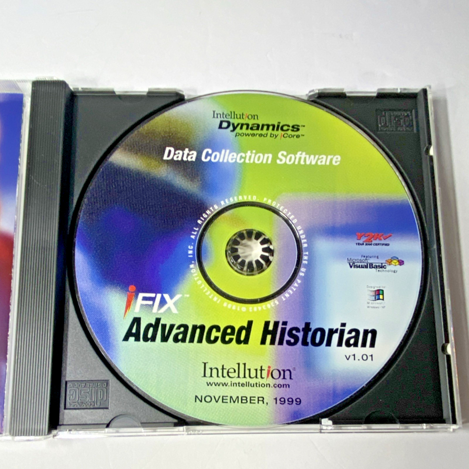 Intellution iFIX Advanced Historian Data Collection Software CD for Windows NT
