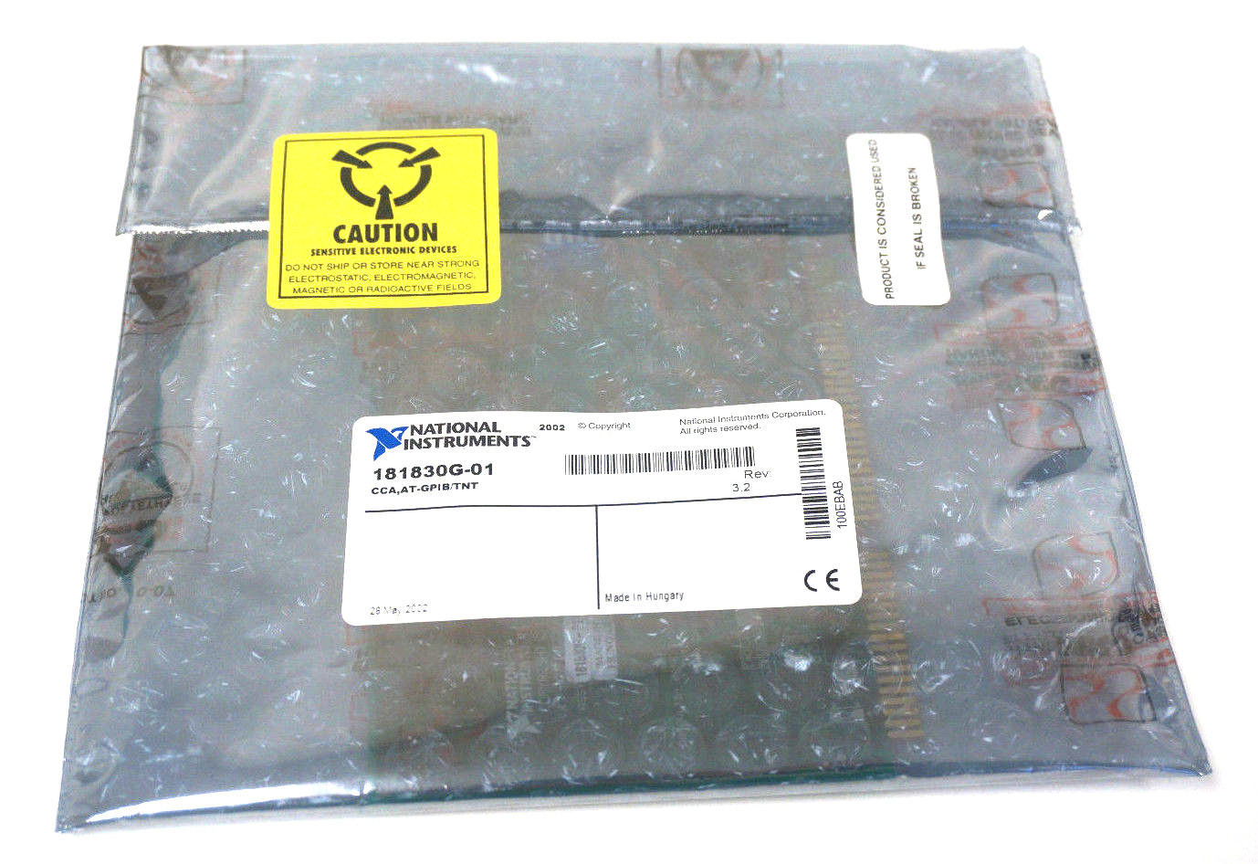 NEW NATIONAL INSTRUMENTS 776786-01 INTERFACE CARD W/ SOFTWARE 181830G-01