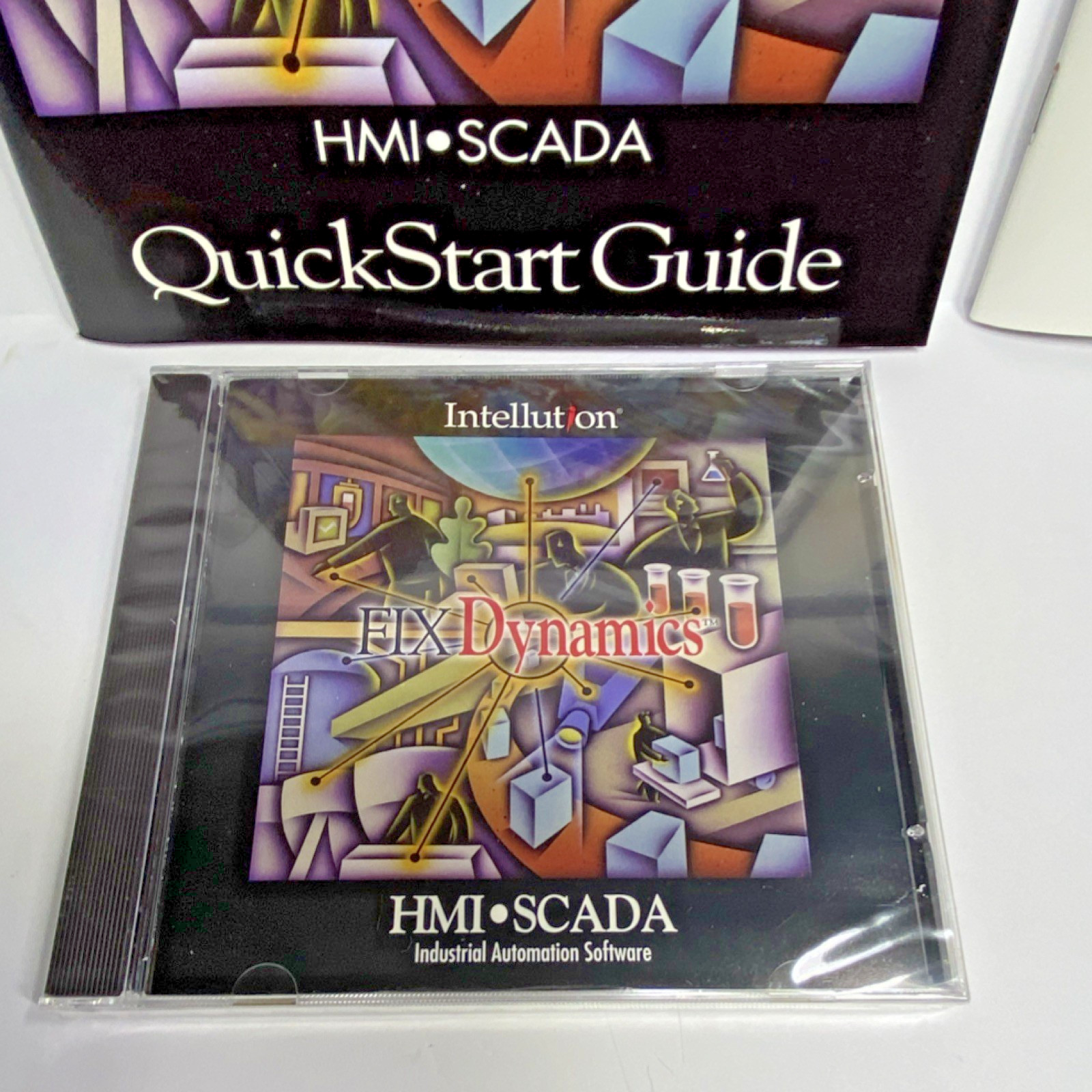 Intellution FIX Dynamics HMI/SCADA CD Software with Manuals
