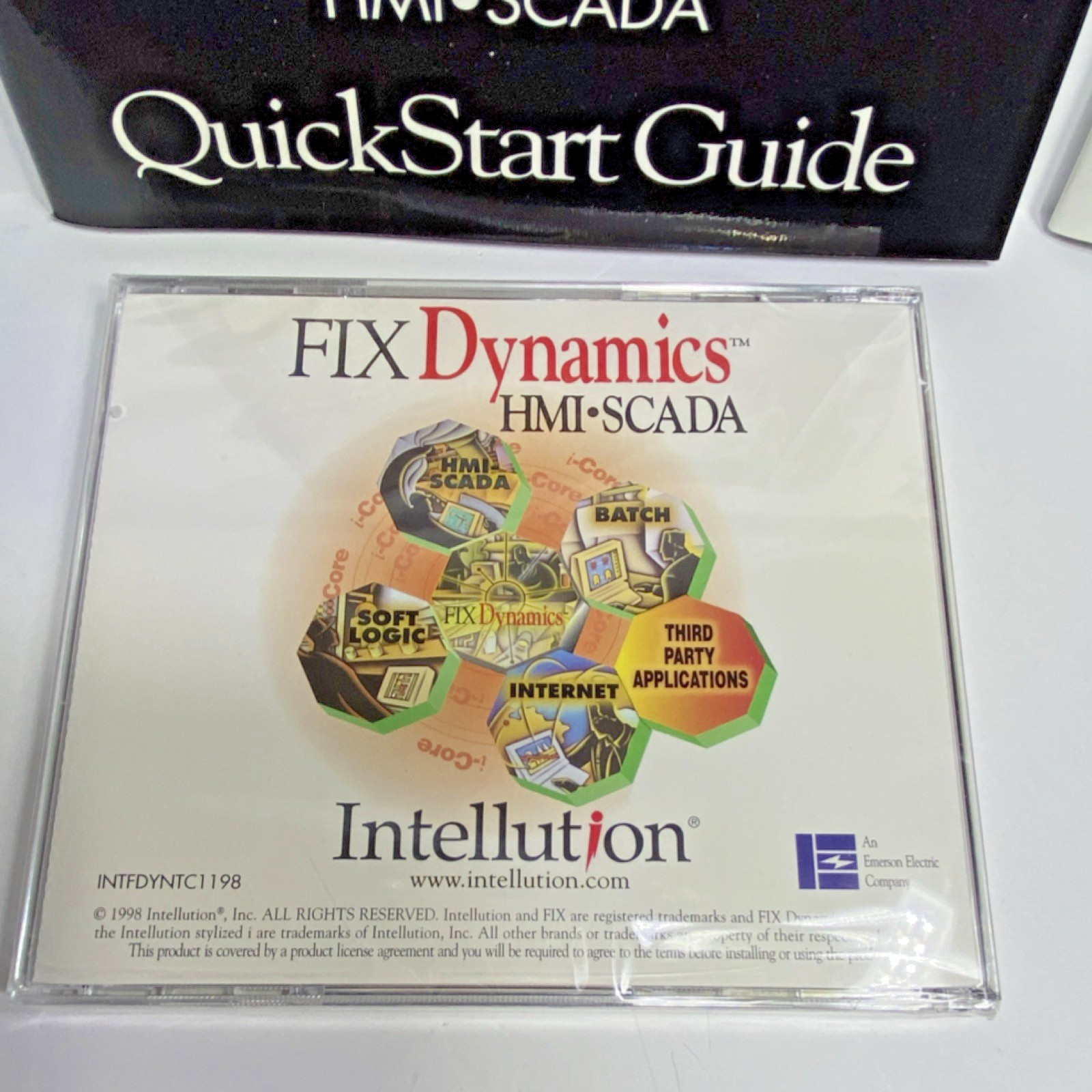 Intellution FIX Dynamics HMI/SCADA CD Software with Manuals
