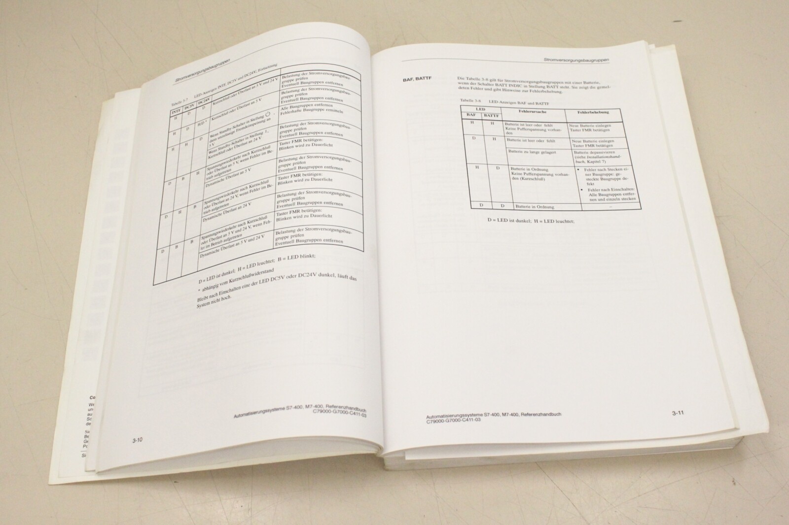 SIEMENS SIMATIC S7-400 M7-400 Baugruppendaten Handbuch SPS 6ES7498-8AA01-8AA0