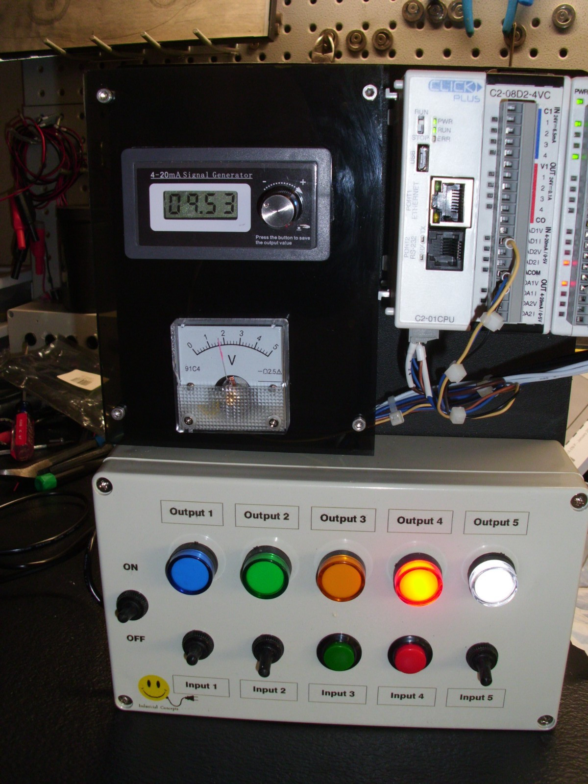 Automation Direct Click Plus PLC Trainer -Analog, Digital