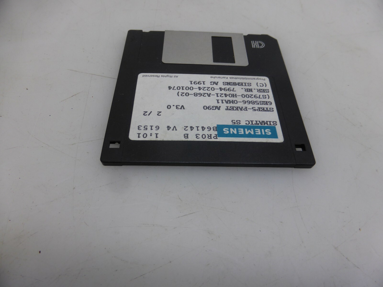 Siemens Simatic S5 STEP5 PACKAGE AG90 6ES5 866-0MA11