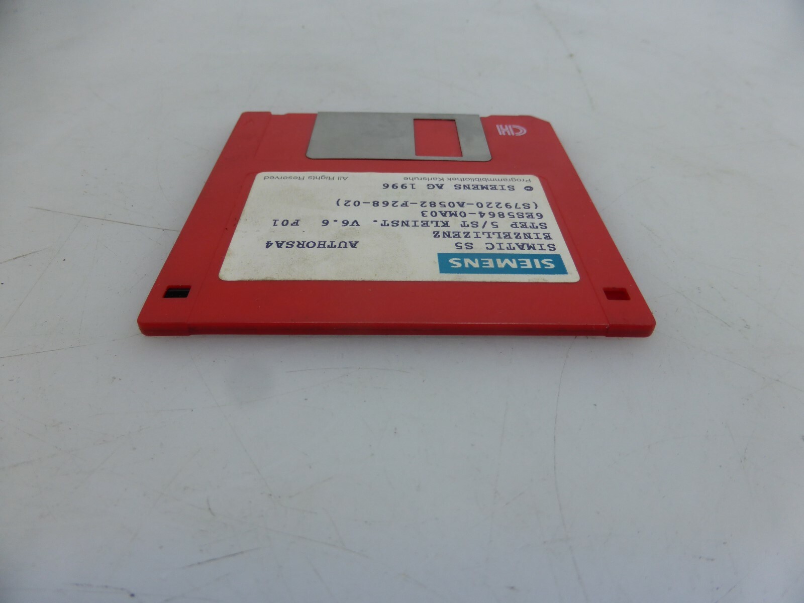 Siemens Simatic S5 Single License STEP 5/ST Small. 6ES5 864-0MA03