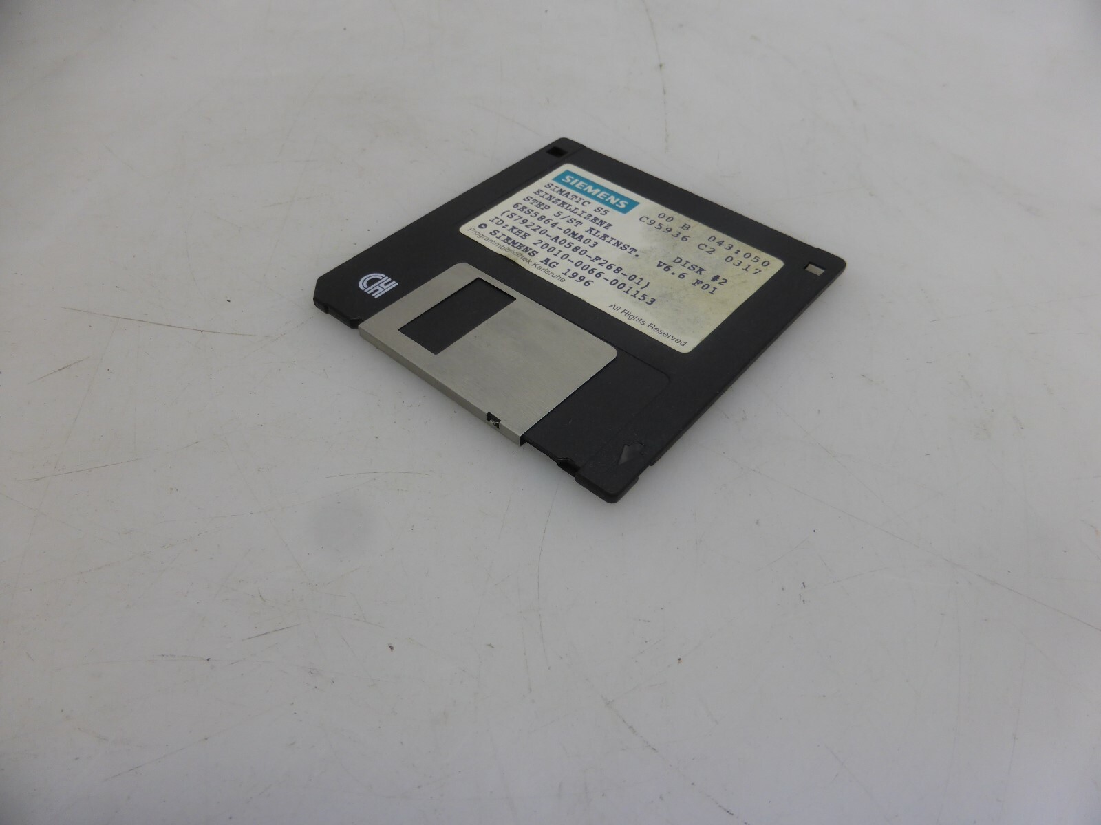 Siemens Simatic S5 Single License STEP 5/ST Smallest. 6ES5 864-0MA03 DISK #1,2,3