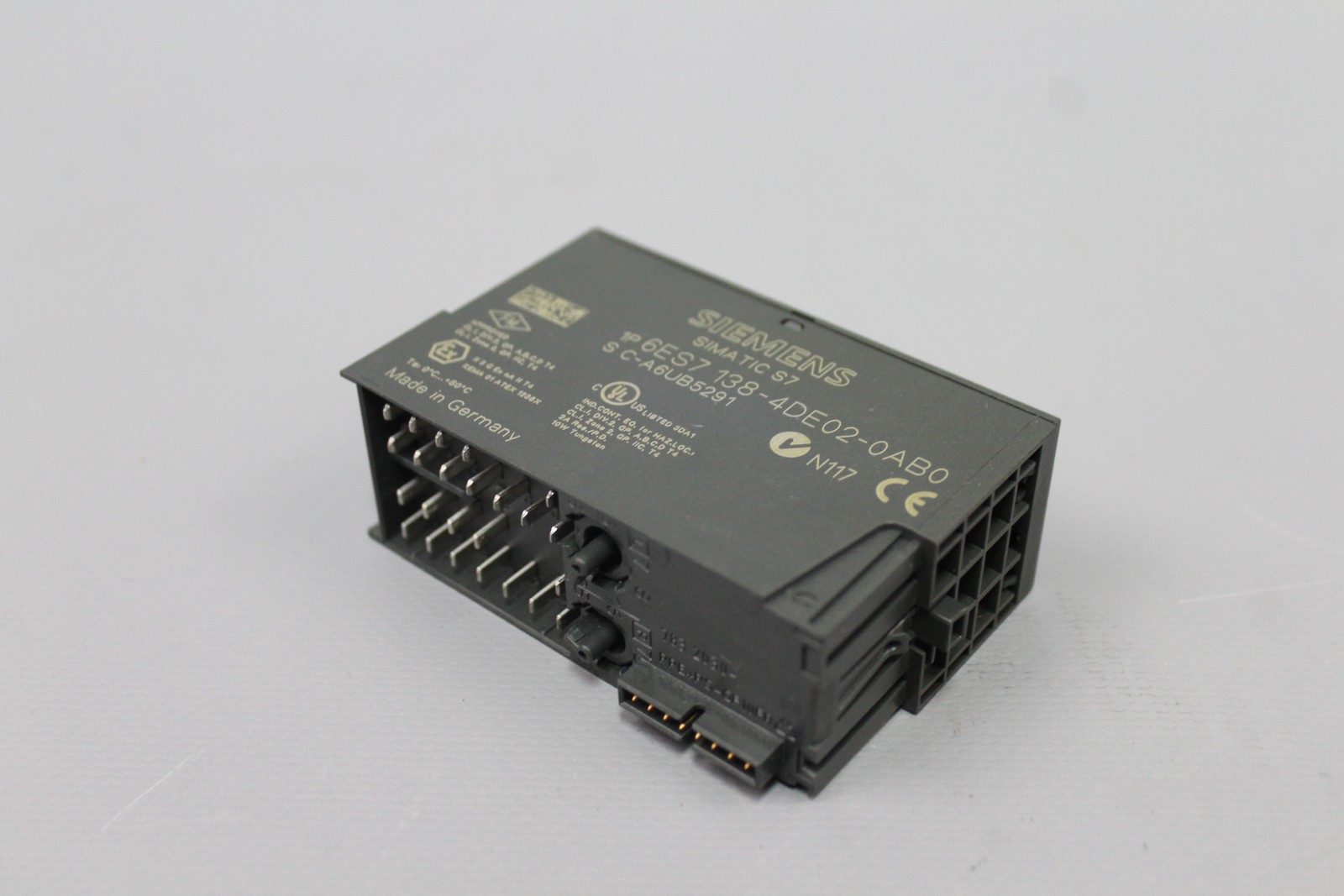 Siemens Simatic electronic module 6ES7138-4DE02-0AB0 used