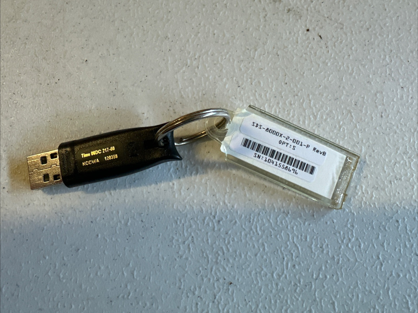 HASP SDS-8000X-2-001-P REV B OPT:S USB SOFTWARE DONGLE 150-0003R Cognex