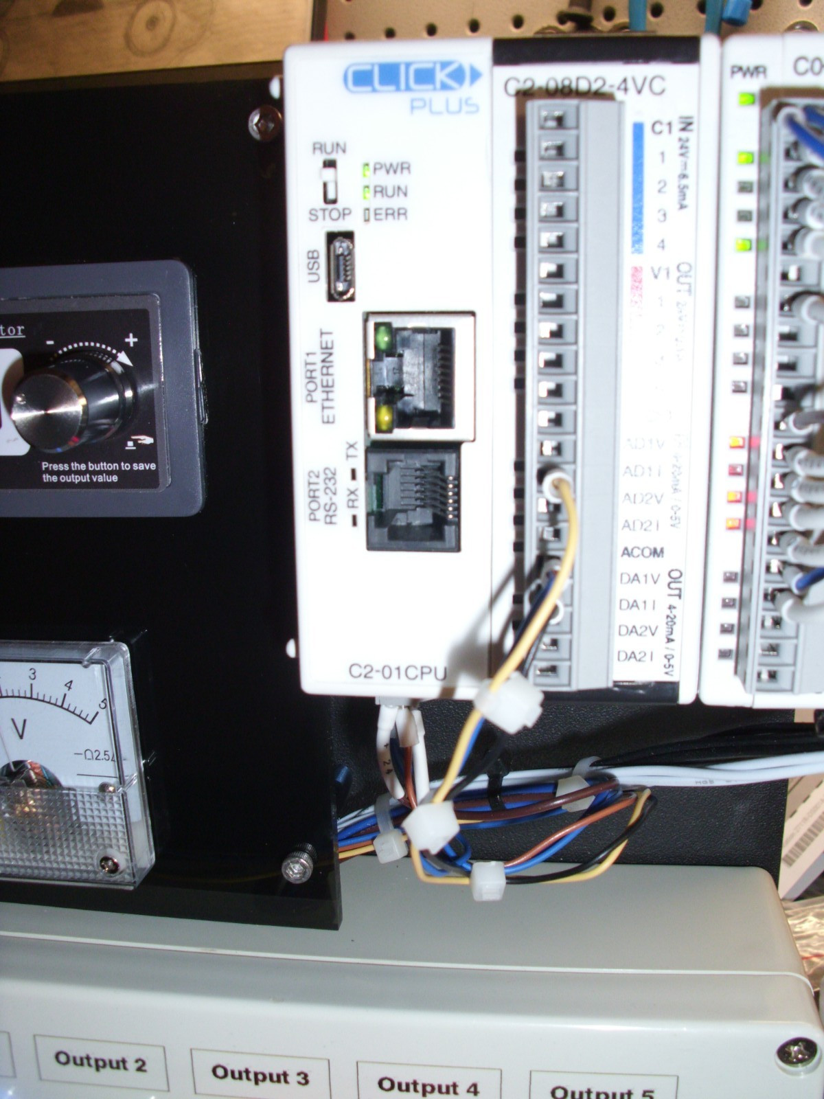 Automation Direct Click Plus PLC Trainer -Analog, Digital