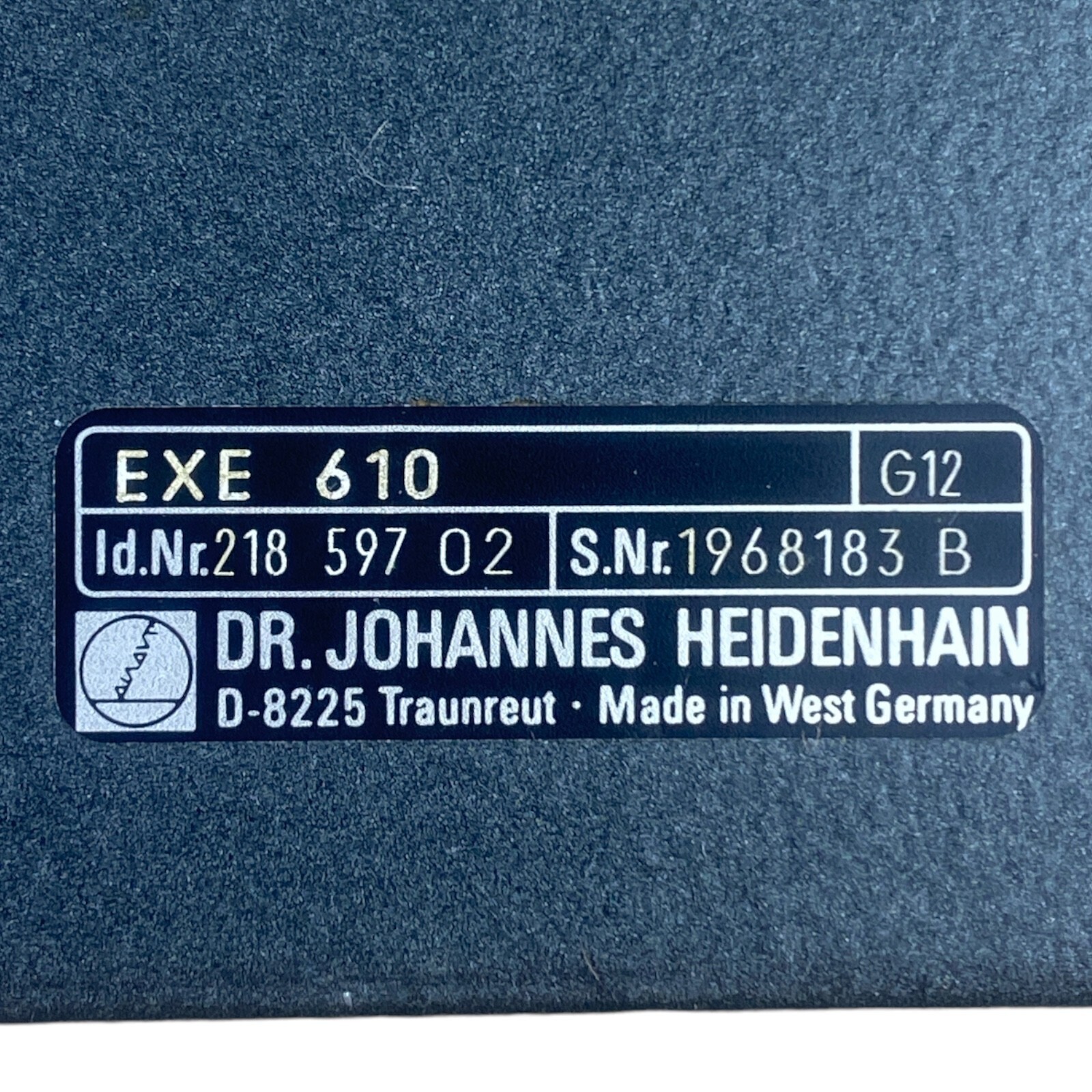 Heidenhain EXE 610 Interpolation Digitalization Unit 218 597 02 -Used-