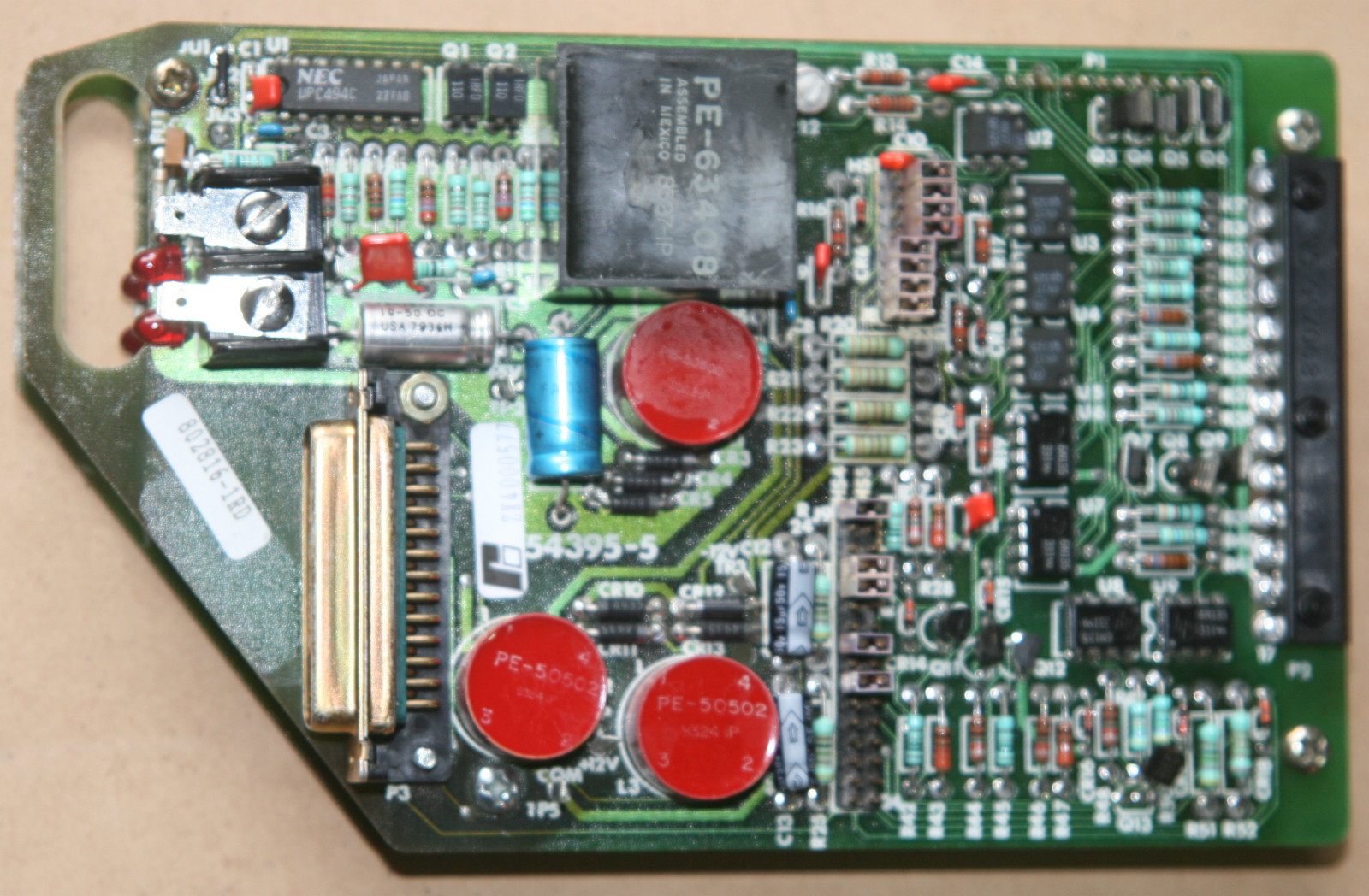 Reliance RX 802816-1RD Automate 35 Peripheral card Baud Rate Software Selectable