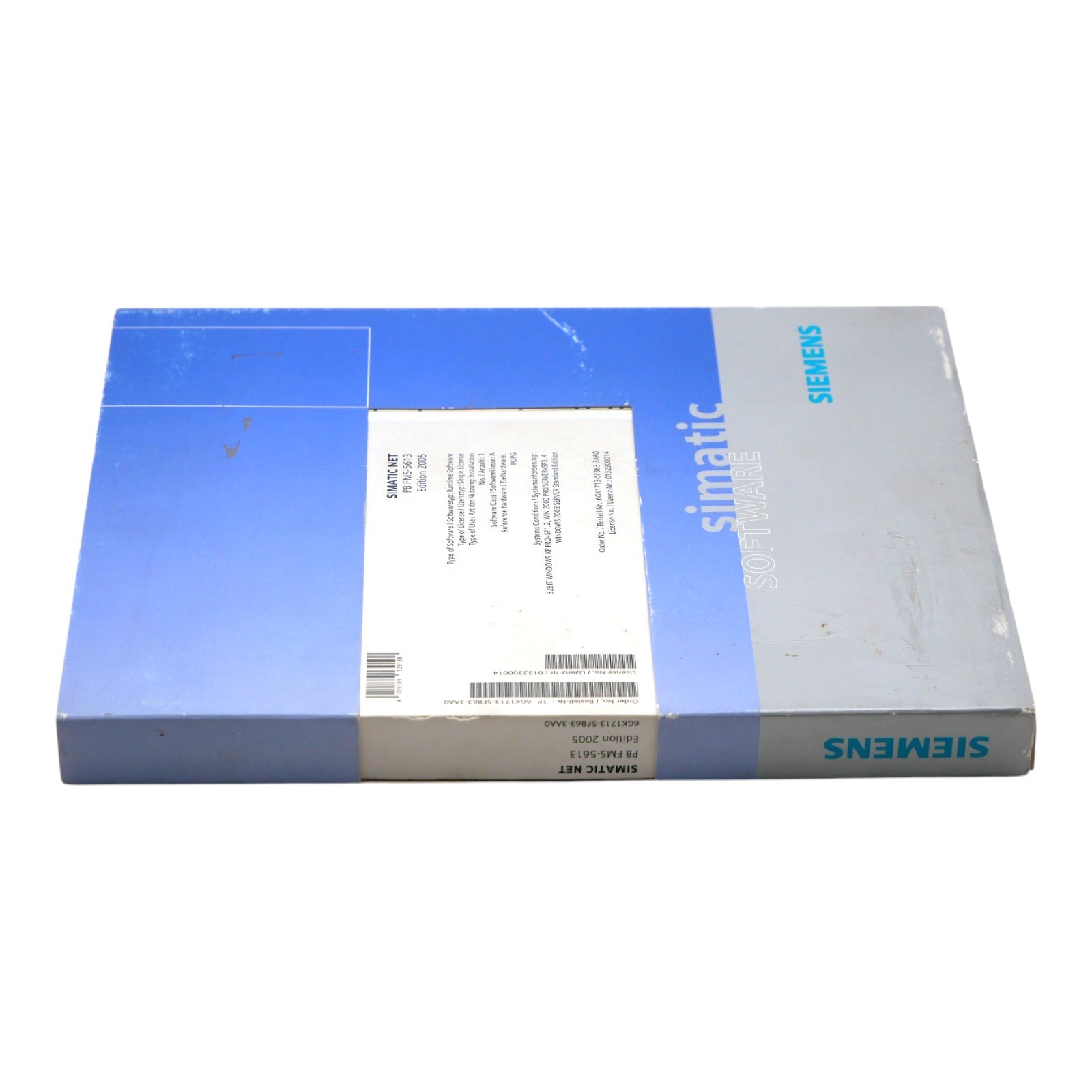 Siemens SIMATIC NET 6GK1713-5FB63-3AA0 Software -Unused/Original Packaging-