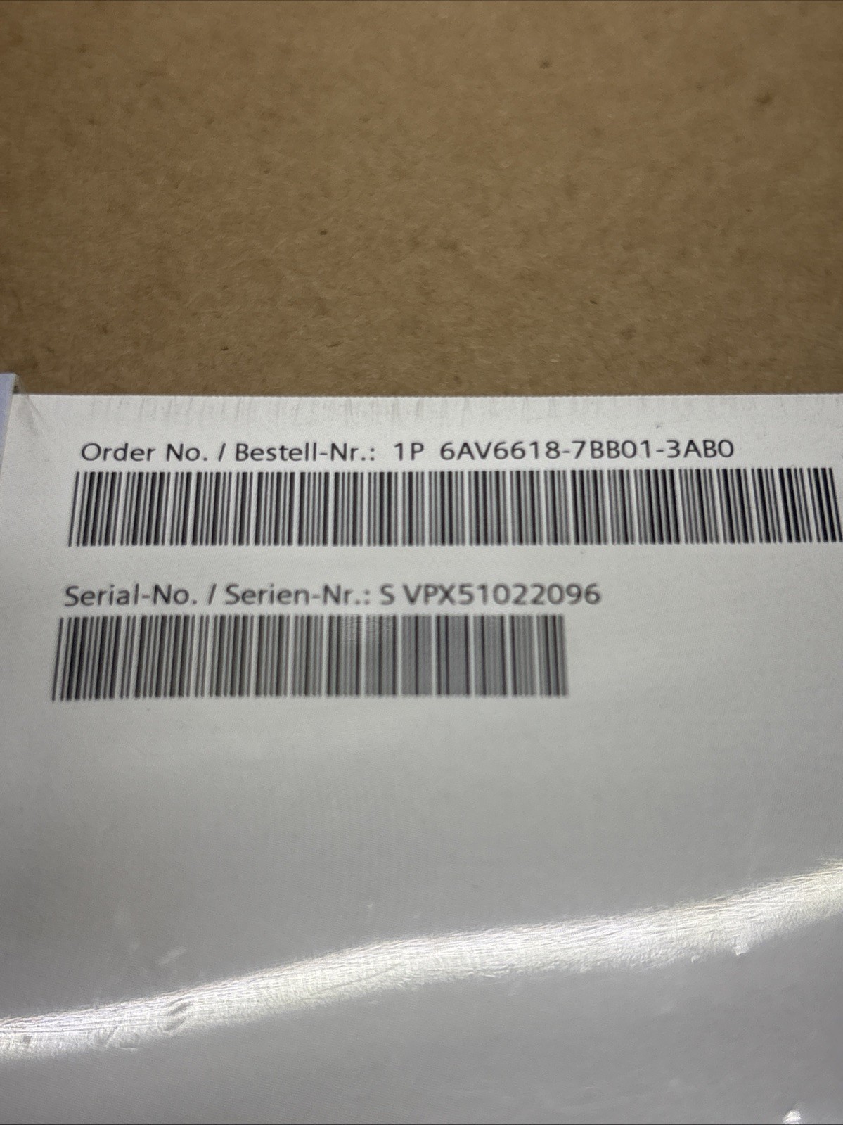 NEW Siemens 6AV6618-7BB01-3AB0 WinCC flexible/Sm@rtService for SIMATIC Panel