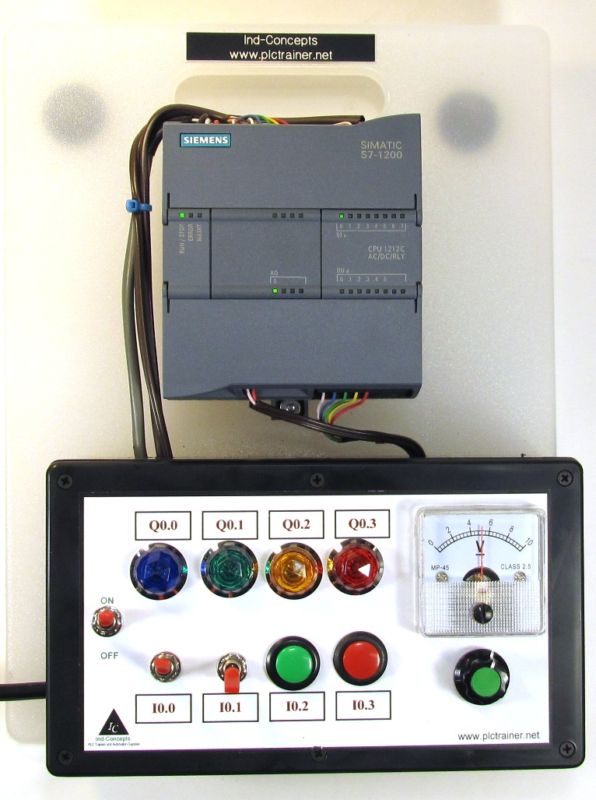 Siemens S7 1200 PLC Trainer, ANALOG ((NO Software))