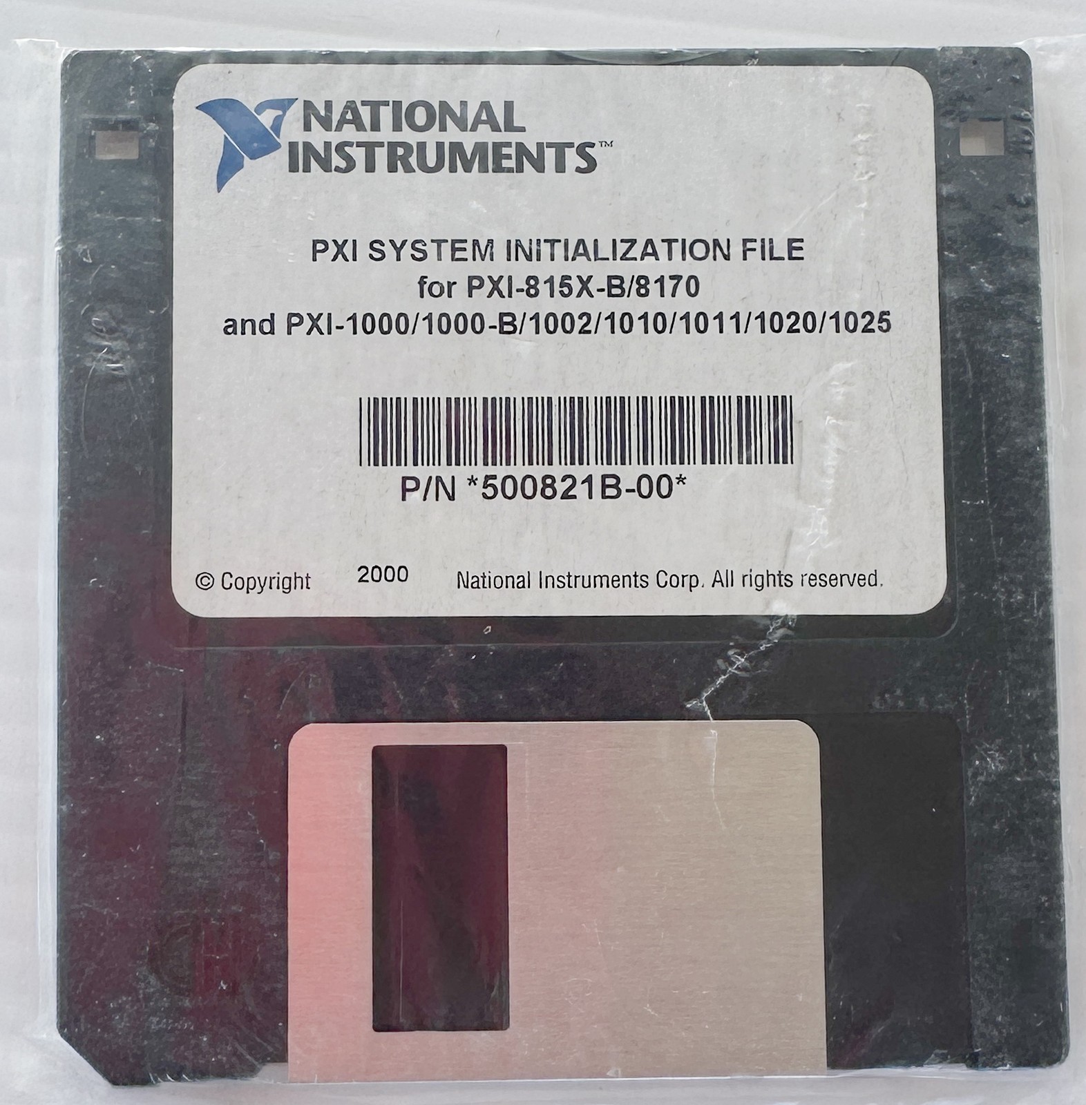 National Instruments NI PXI Software Set – 8 x Floppy Disks *NEW*