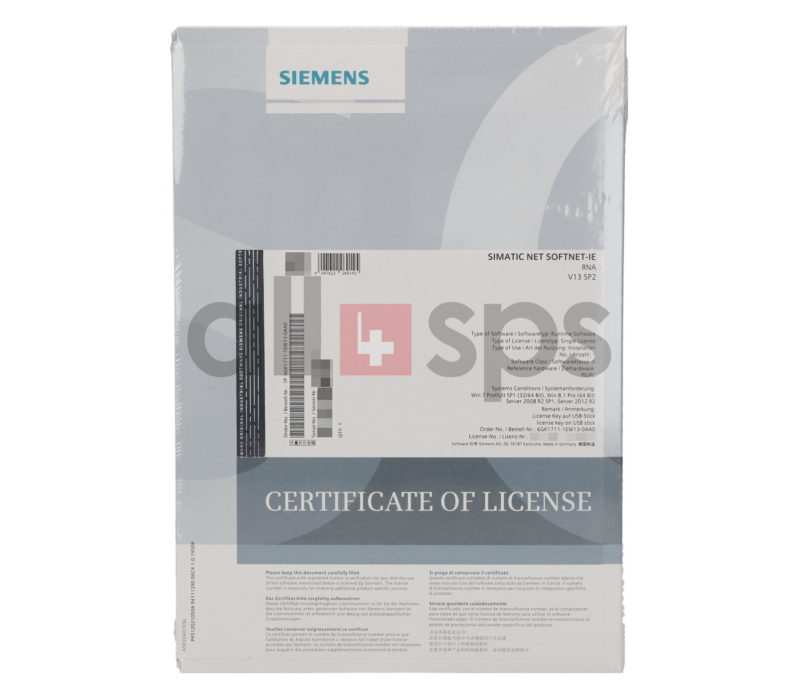 SIMATIC NET SOFTNET-IE RNA V13 – 6GK1711-1EW13-0AA0 (NS)