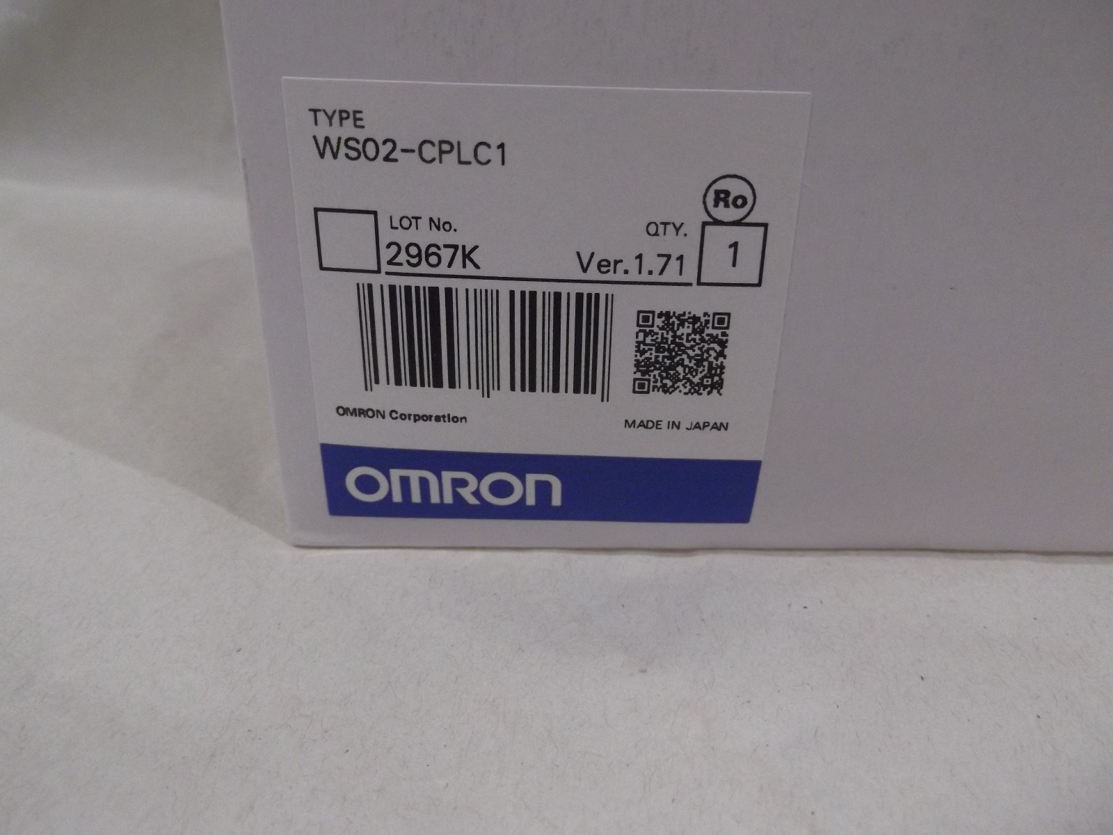 WS02-CPLC1 1x License CD Media CX-COMPOLET Software With SYSMAC Gateway