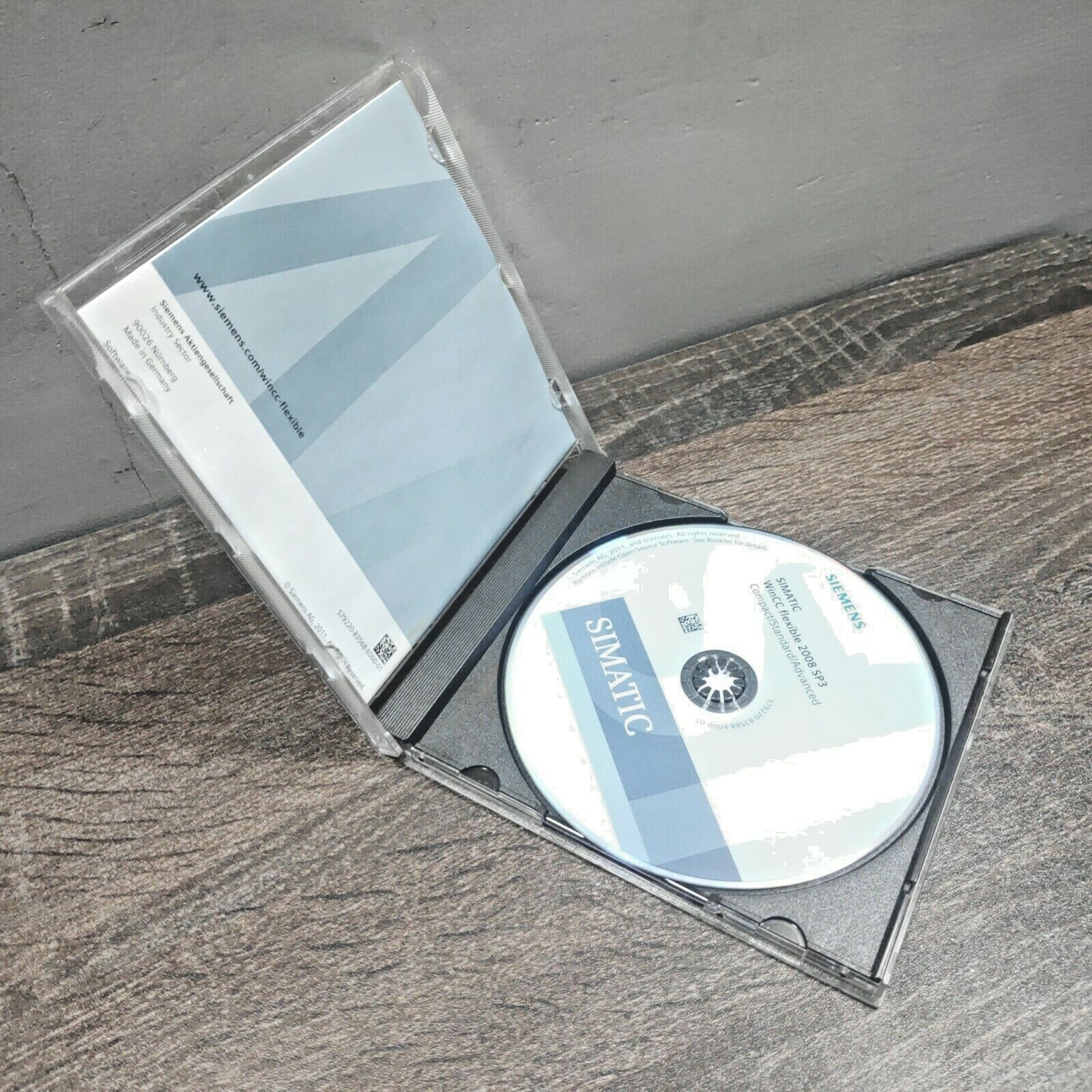 SIEMENS S79220-B3568-E000-01 SIMATIC WINCC FLEXIBLE 2008 SP3 SOFTWARE DVD