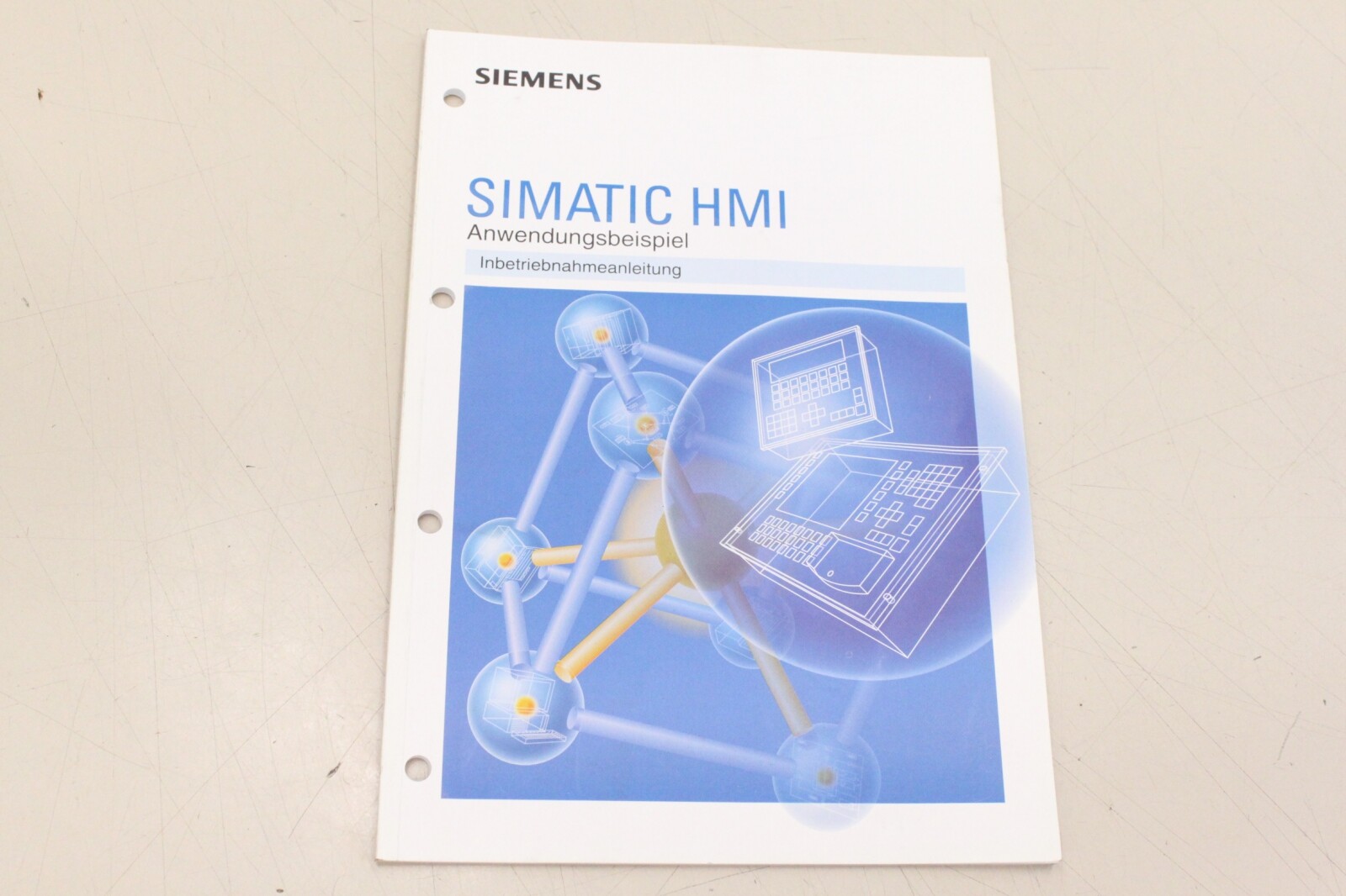 SIEMENS Simatic HMI 1988 DE Anwendungsbeispiel Handbuch SPS