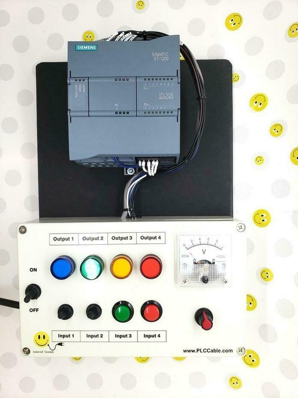 Siemens S7 1200 PLC Trainer, ANALOG, Software, Ethernet, TIA Portal V18 Basic