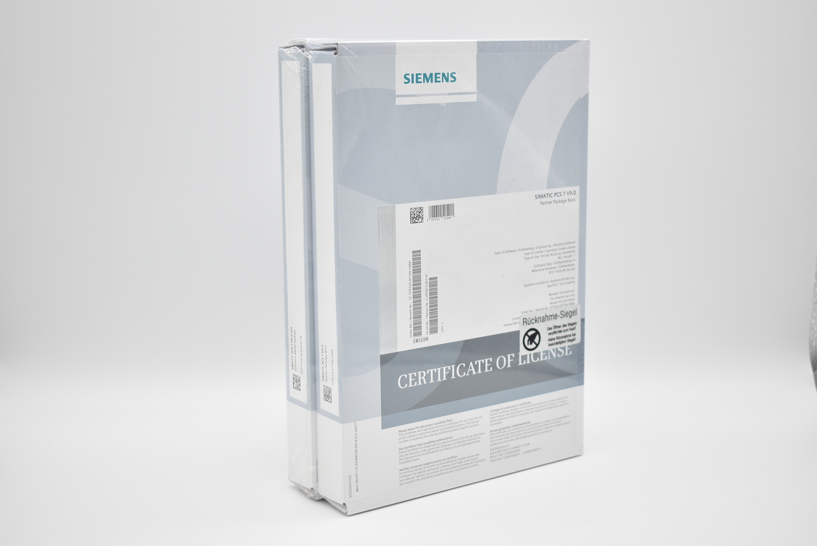 Siemens simatic PCS 7 V9.0 Partner Package Basic S79220-B7706-F888