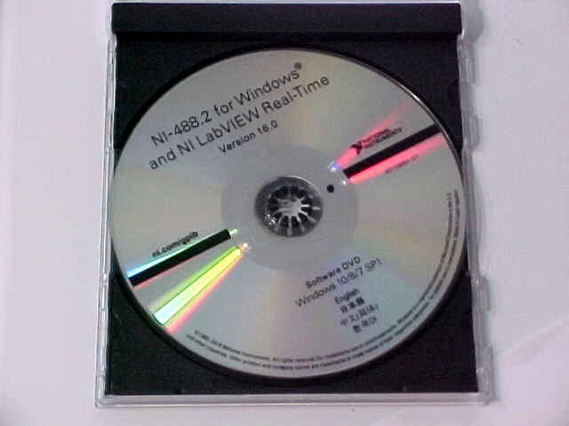 NATIONAL INSTRUMENTS NI-488.2 for Windows & LABVIEW REAL-TIME DVD SD