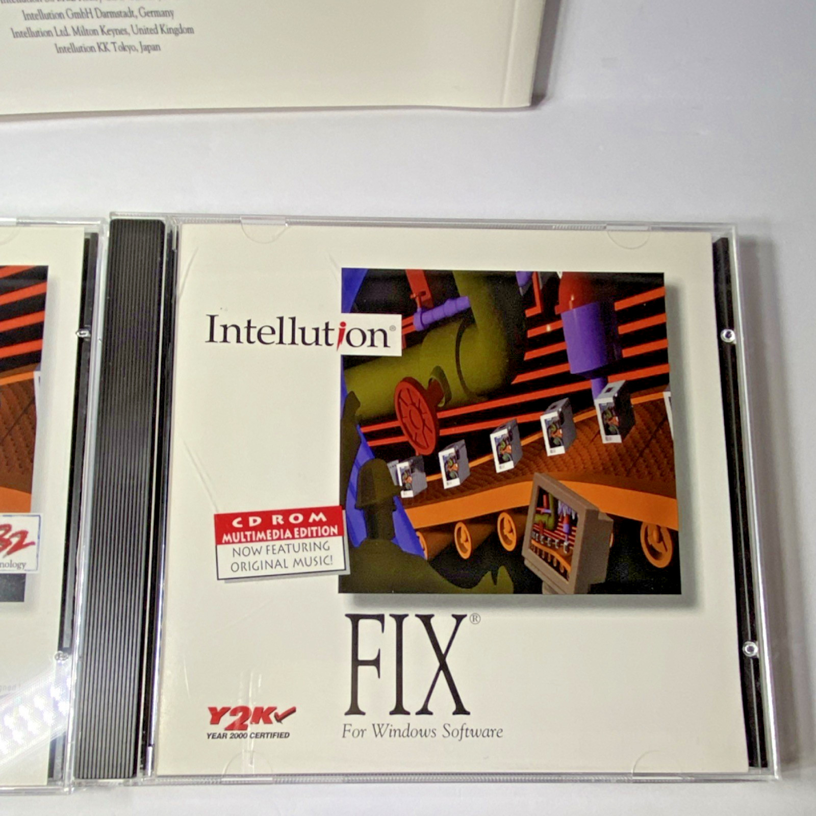 Intellution FIX Automation Software CD for Windows 95 and NT
