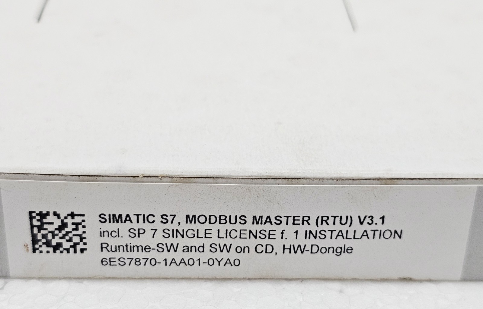 SIEMENS SIMATIC S7, MODBUS MASTER (RTU) V3.1 6ES7870-1AA01-0YA0 Software #1