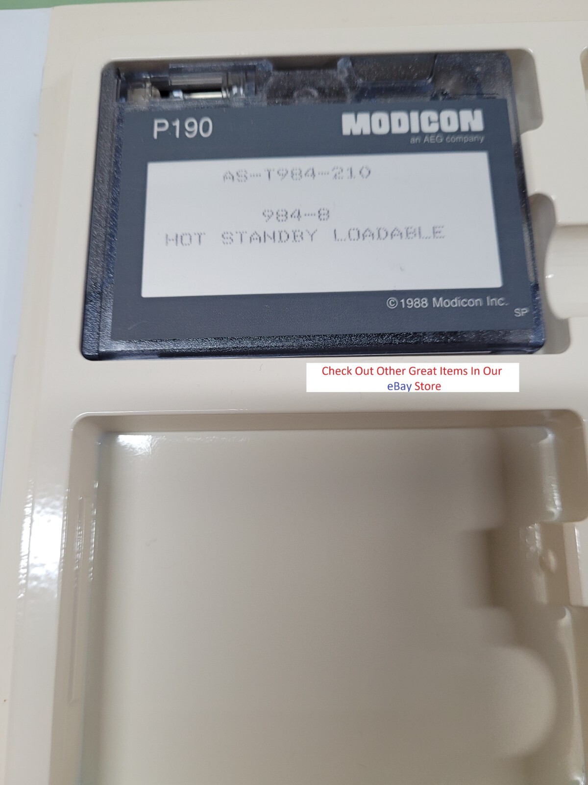 MODICON SW-AP98-RXA HOT STANDBY SOFTWARE SWAP98RXA