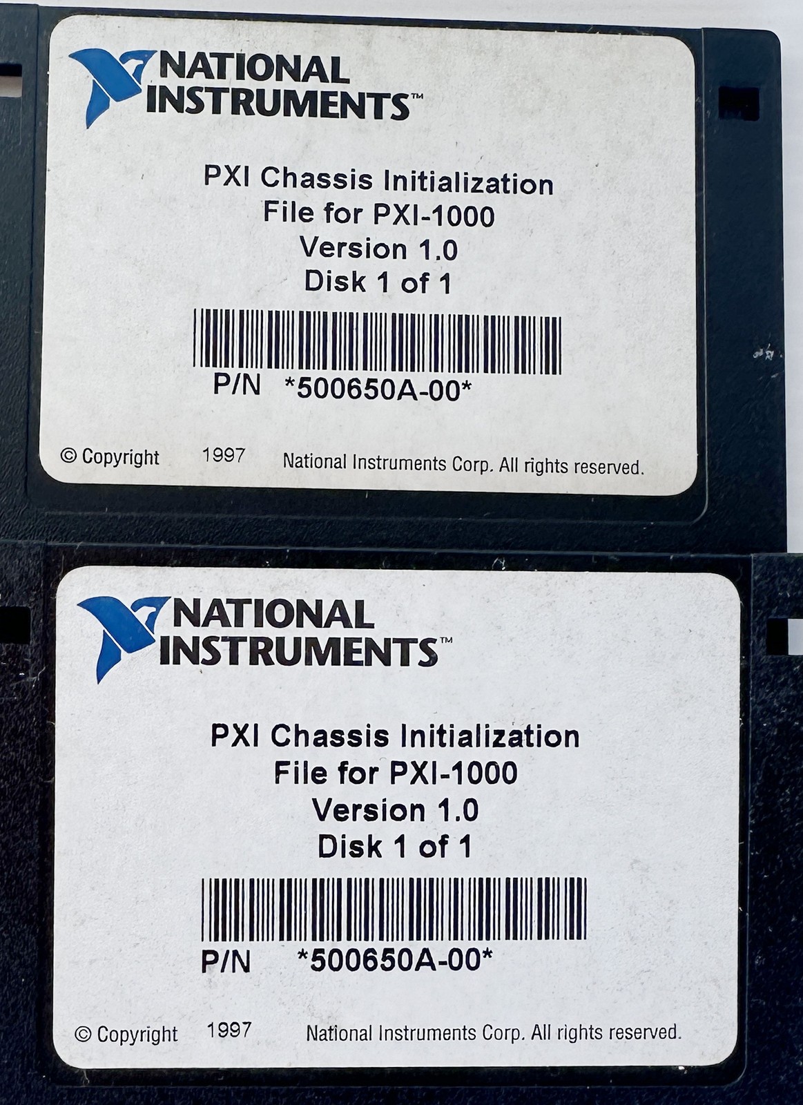 National Instruments NI PXI Software Set – 8 x Floppy Disks *NEW*