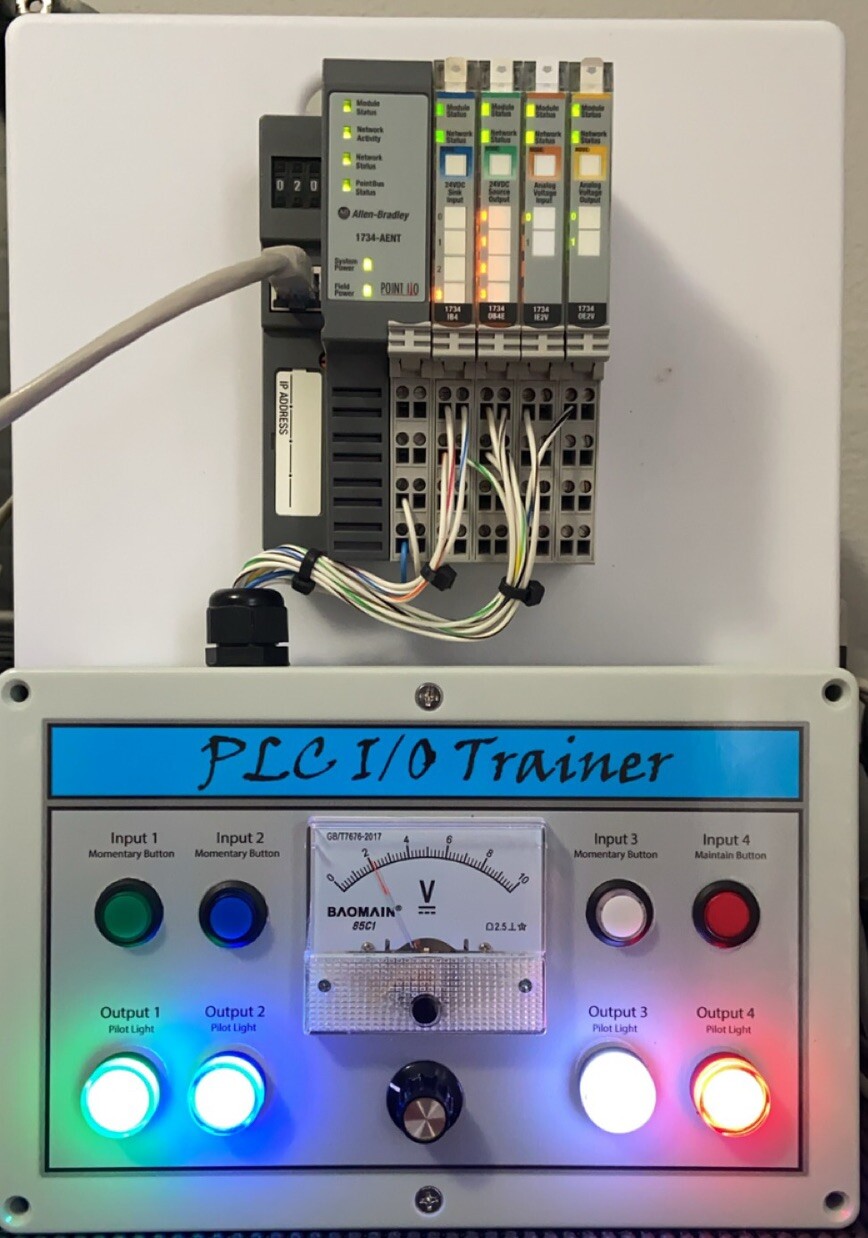 Allen-Bradley Point I/O PLC Trainer 1734-ANET, For ControlLogix, CompactLogix