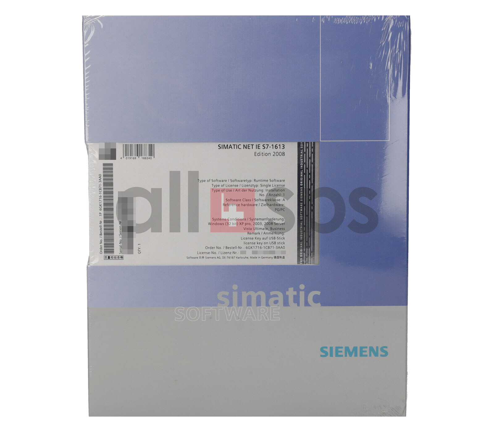 SIMATIC NET IE S7-1613 – 6GK1716-1CB71-3AA0 (NS)
